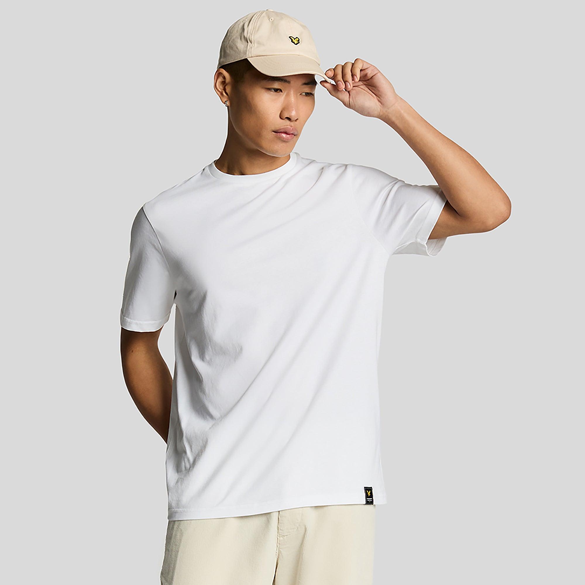 Product image 2 of 5 of Lyle & Scott Men's Clamp Labelled Plain T-Shirt - White