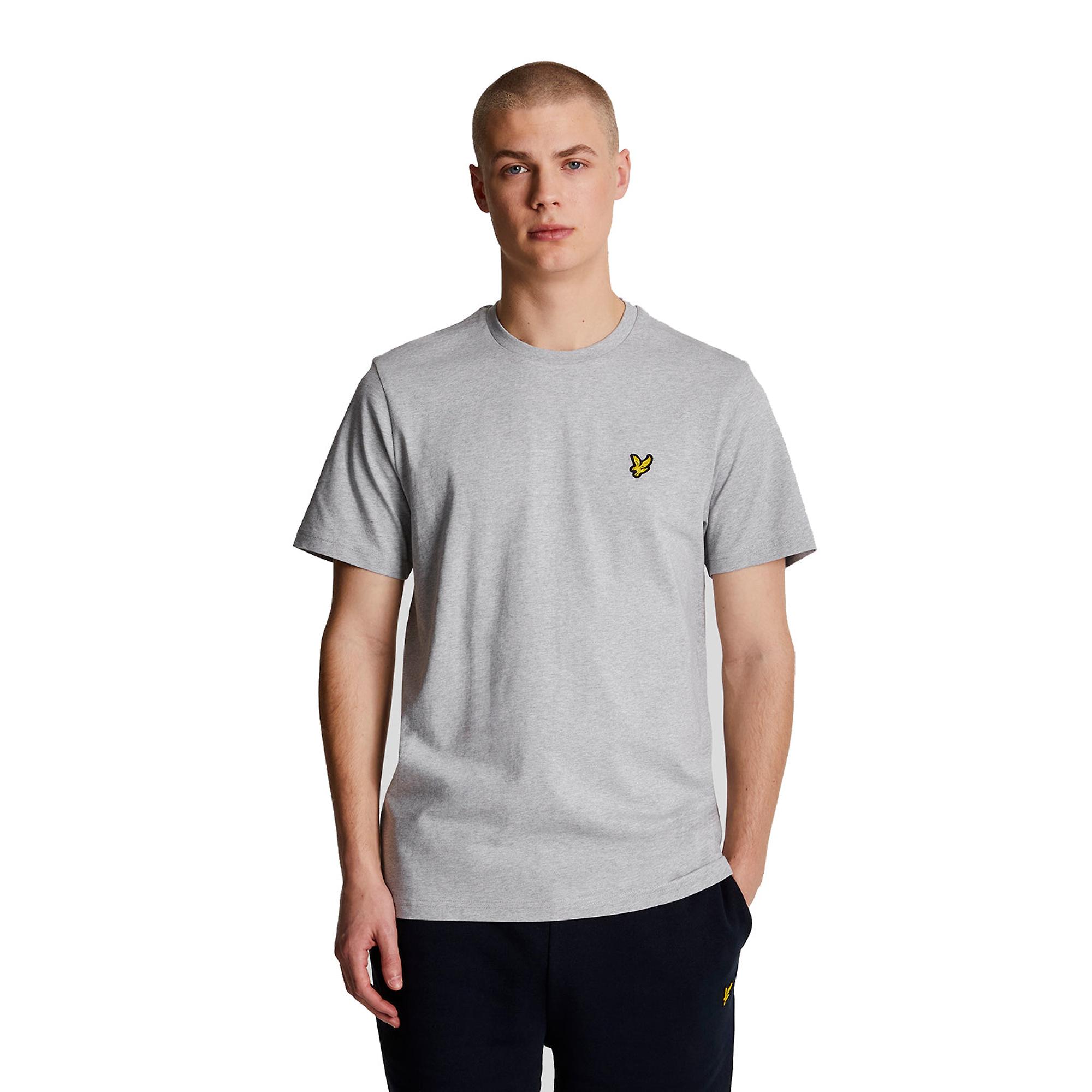 Product image 1 of 5 of Lyle & Scott Men's Plain T-Shirt - Light Grey Marl