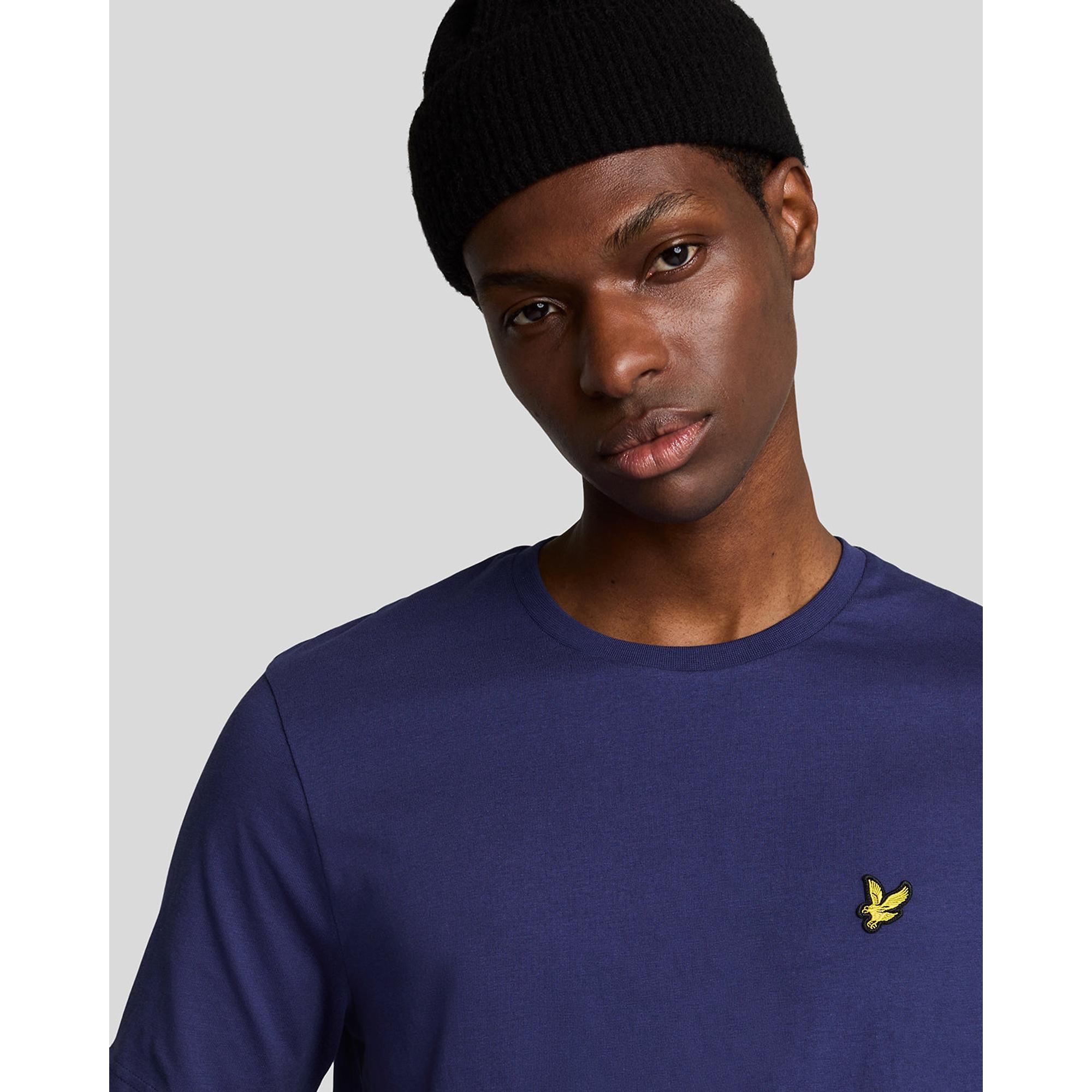 Product image 5 of 5 of Lyle & Scott Men's Plain T-Shirt - Deep Indigo