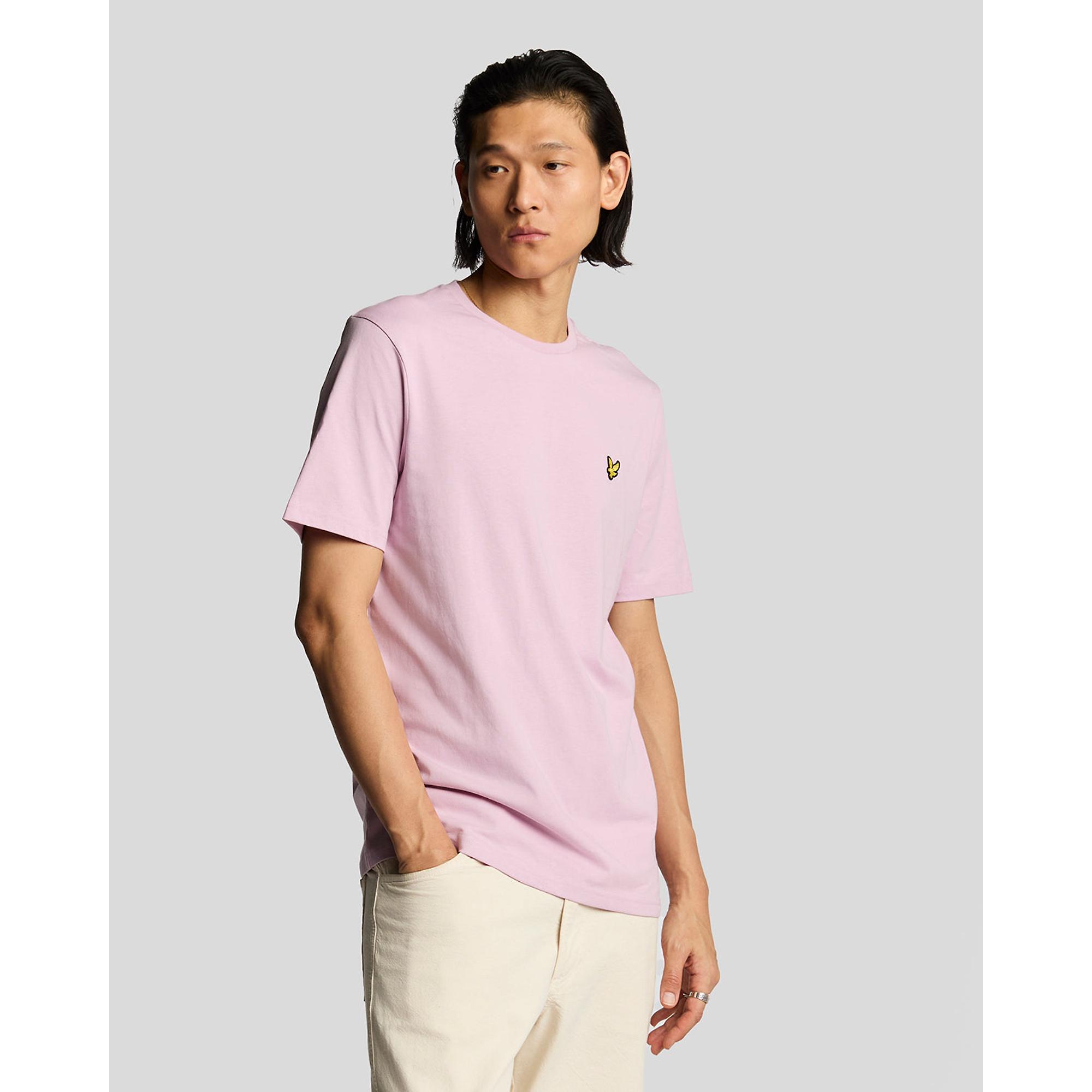 Product image 2 of 5 of Lyle & Scott Men's Plain T-Shirt - Pink Light