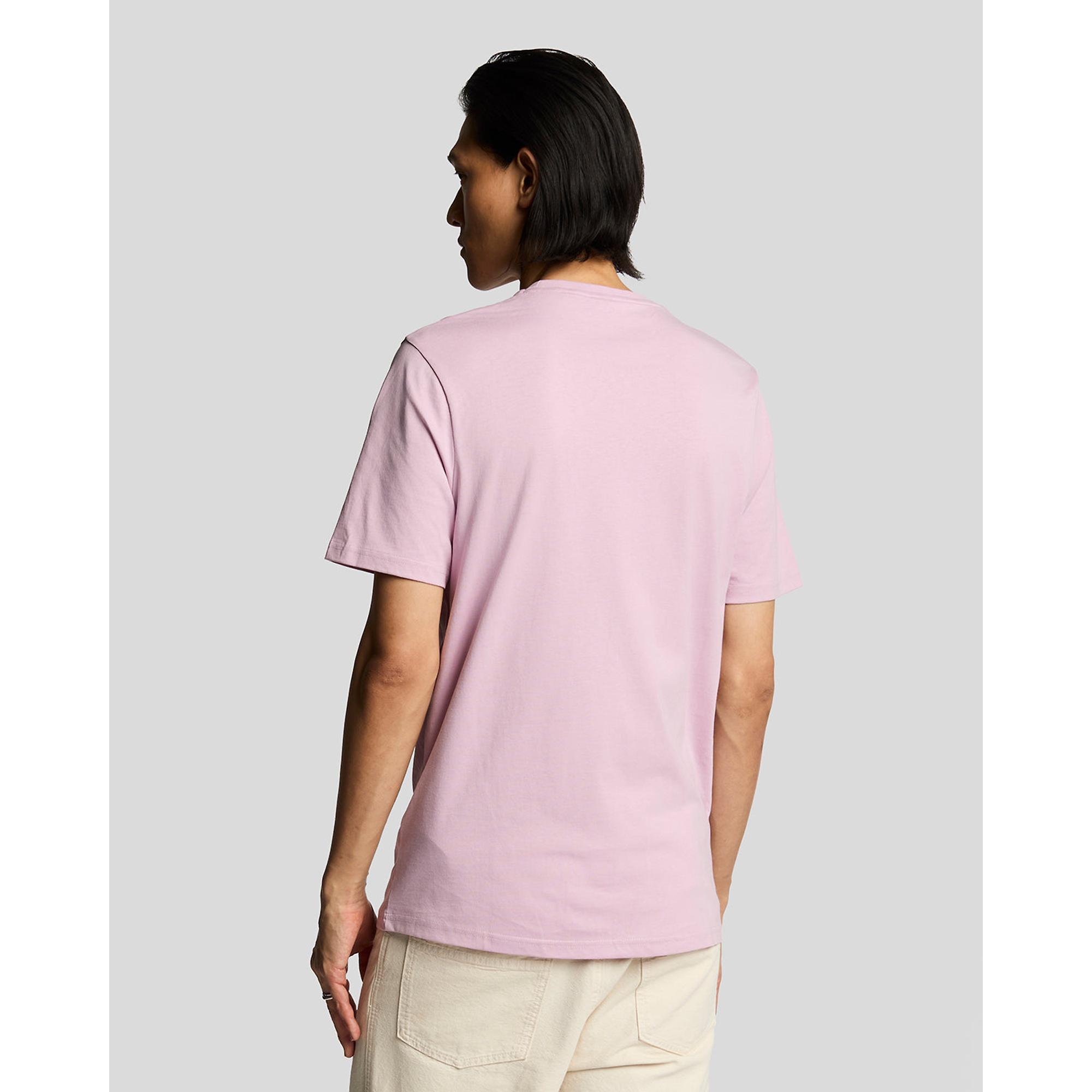 Product image 4 of 5 of Lyle & Scott Men's Plain T-Shirt - Pink Light