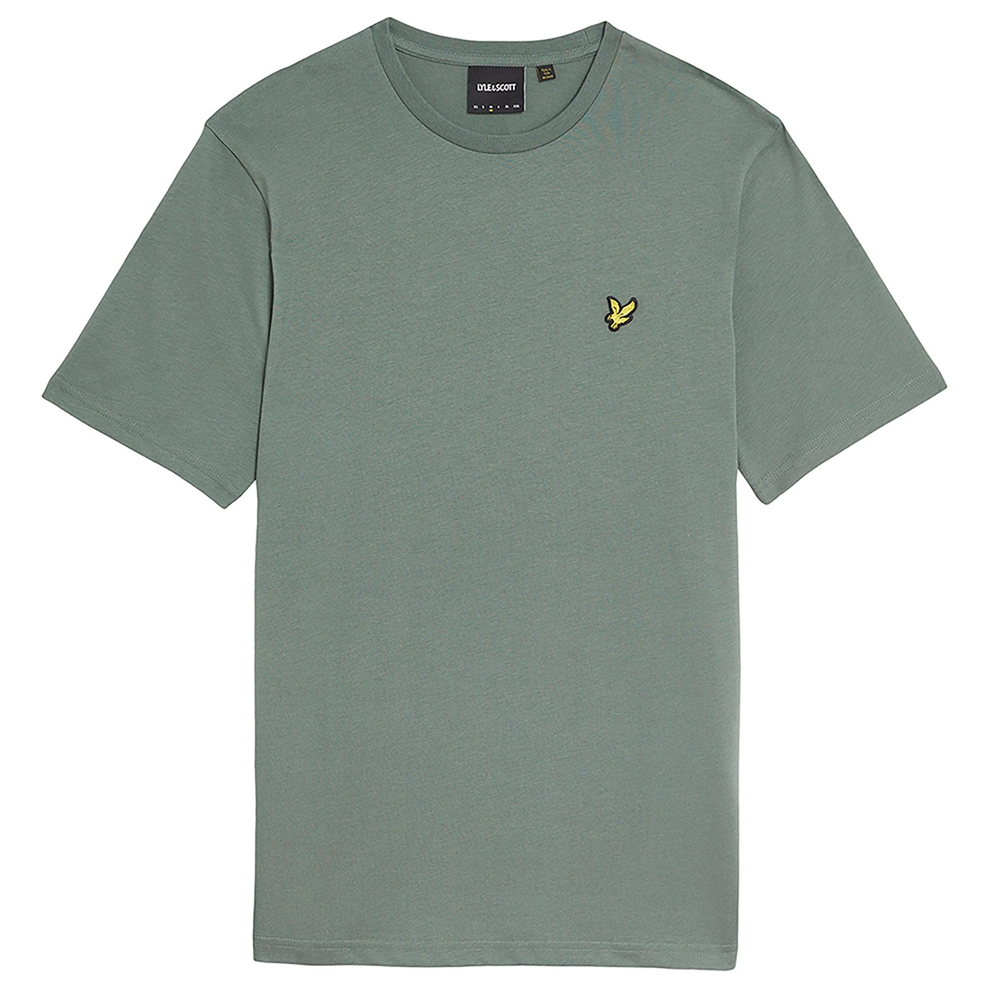 Product image 1 of 5 of Lyle & Scott Men's Plain T-Shirt - Green Mercurial