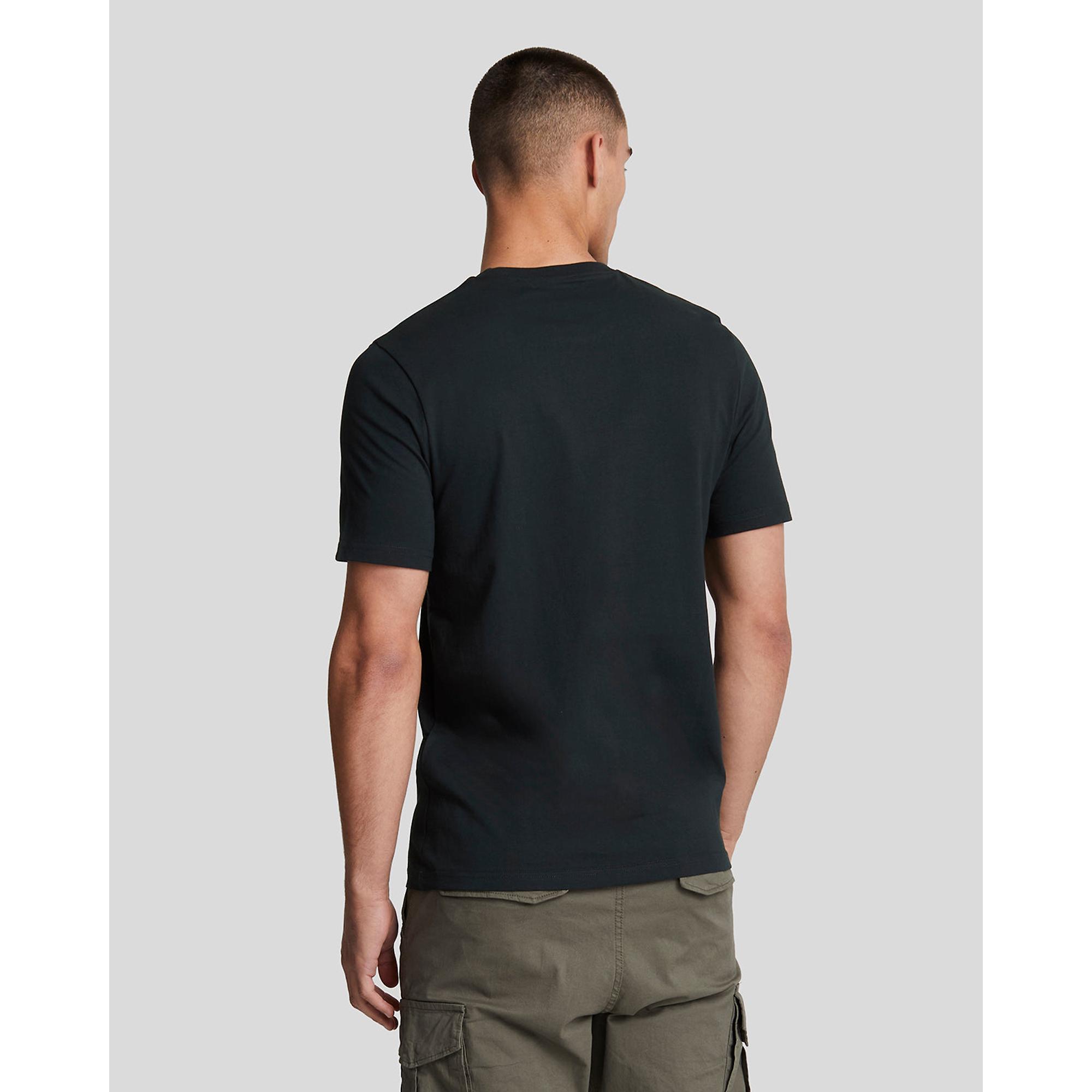 Product image 2 of 5 of Lyle & Scott Men's Plain T-Shirt - Dark Navy