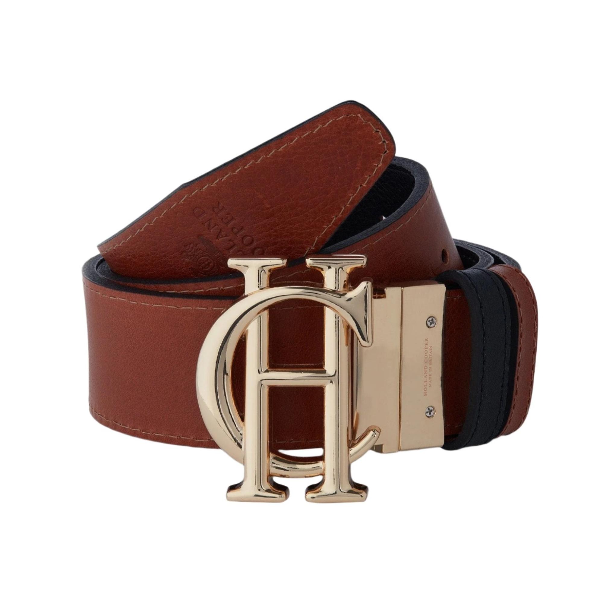 Product image 2 of 4 of Holland Cooper Women's HC Classic Reversible Belt - Black Tan