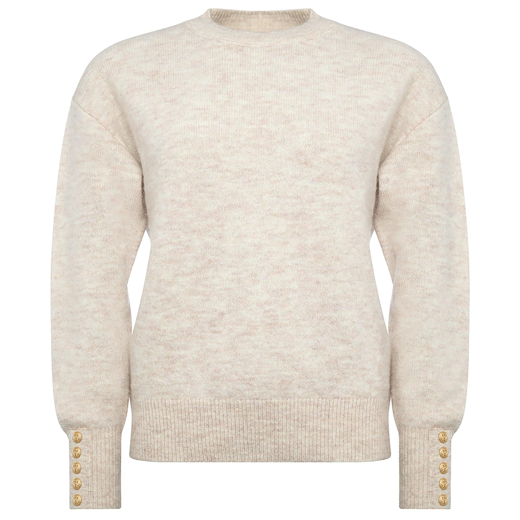 Product image 1 of 9 of Holland Cooper Women's Tori Crew Neck Knit - Barley