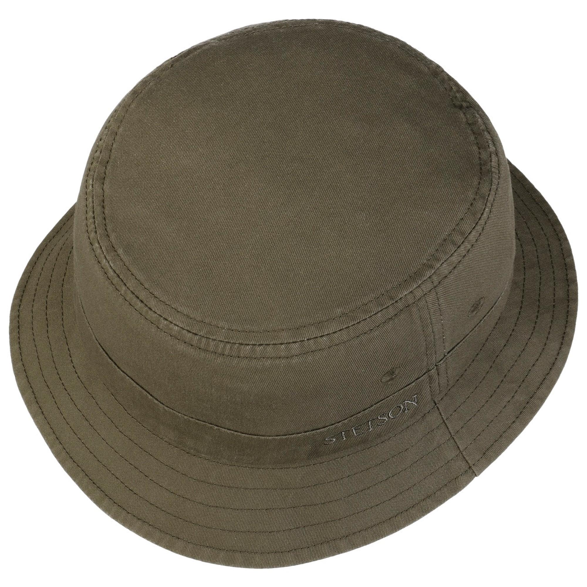 Product image 2 of 5 of Stetson Twill Bucket Hat with UV Protection - Olive