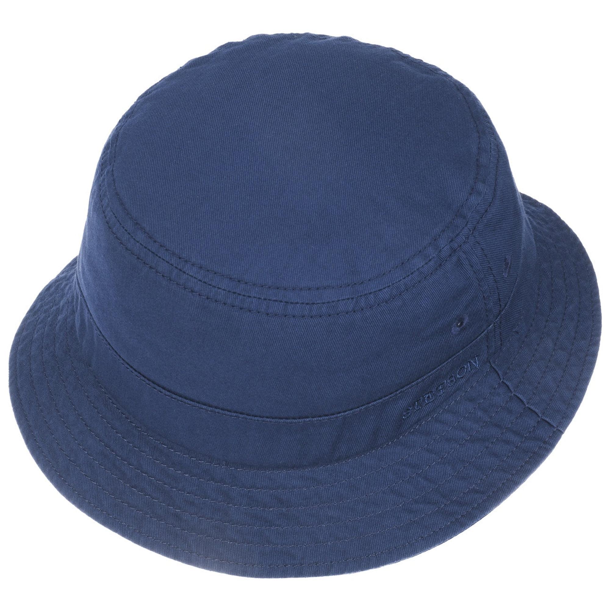 Product image 2 of 5 of Stetson Twill Bucket Hat with UV Protection - Navy