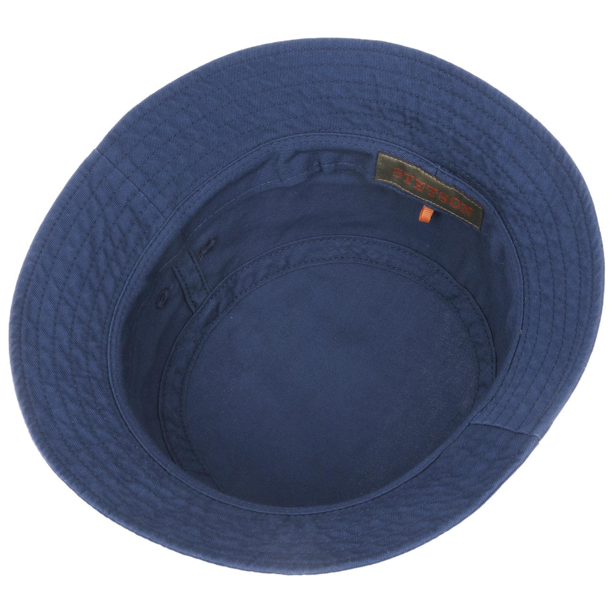 Product image 3 of 5 of Stetson Twill Bucket Hat with UV Protection - Navy