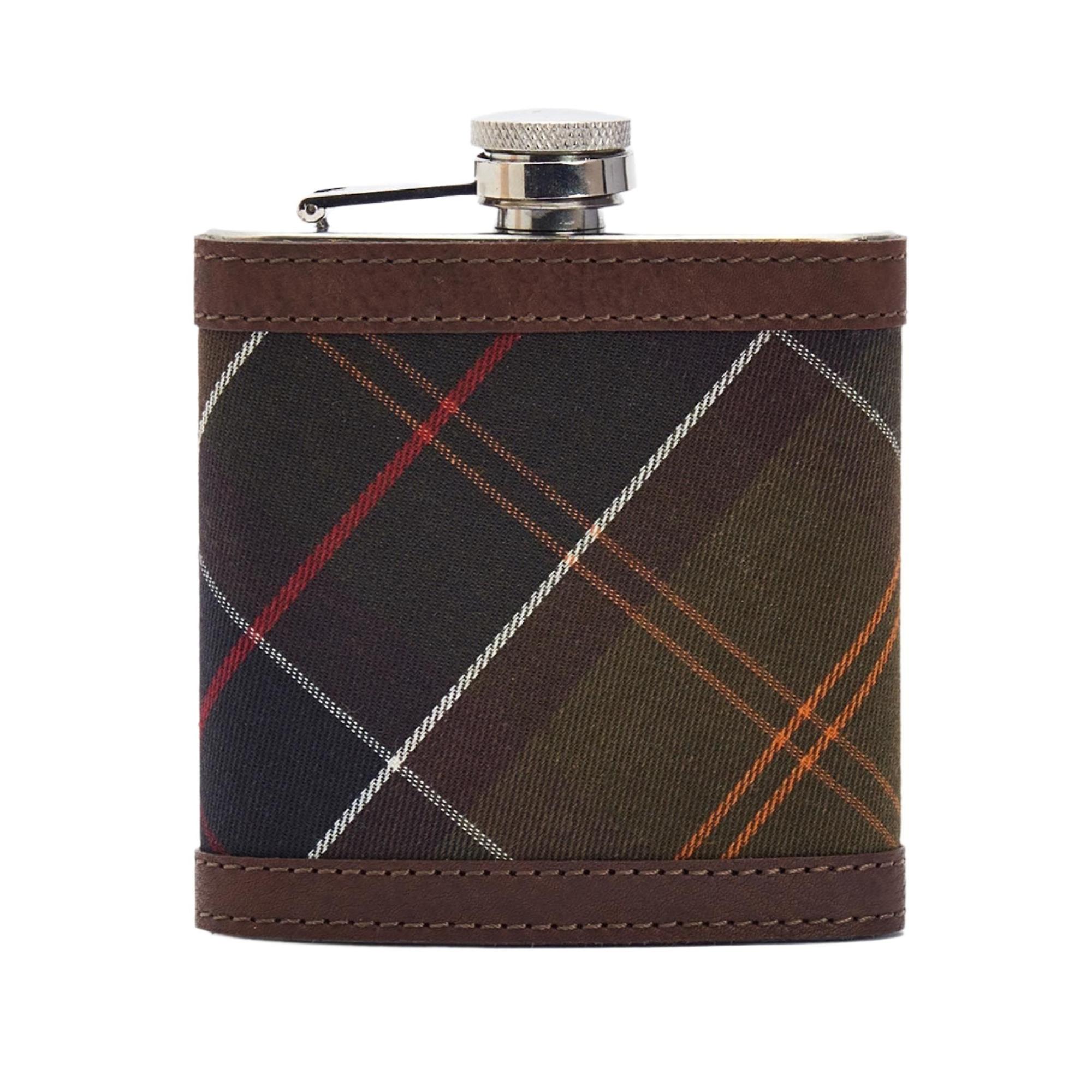 Product image 1 of 3 of Barbour Hip Flask - Dark Brown