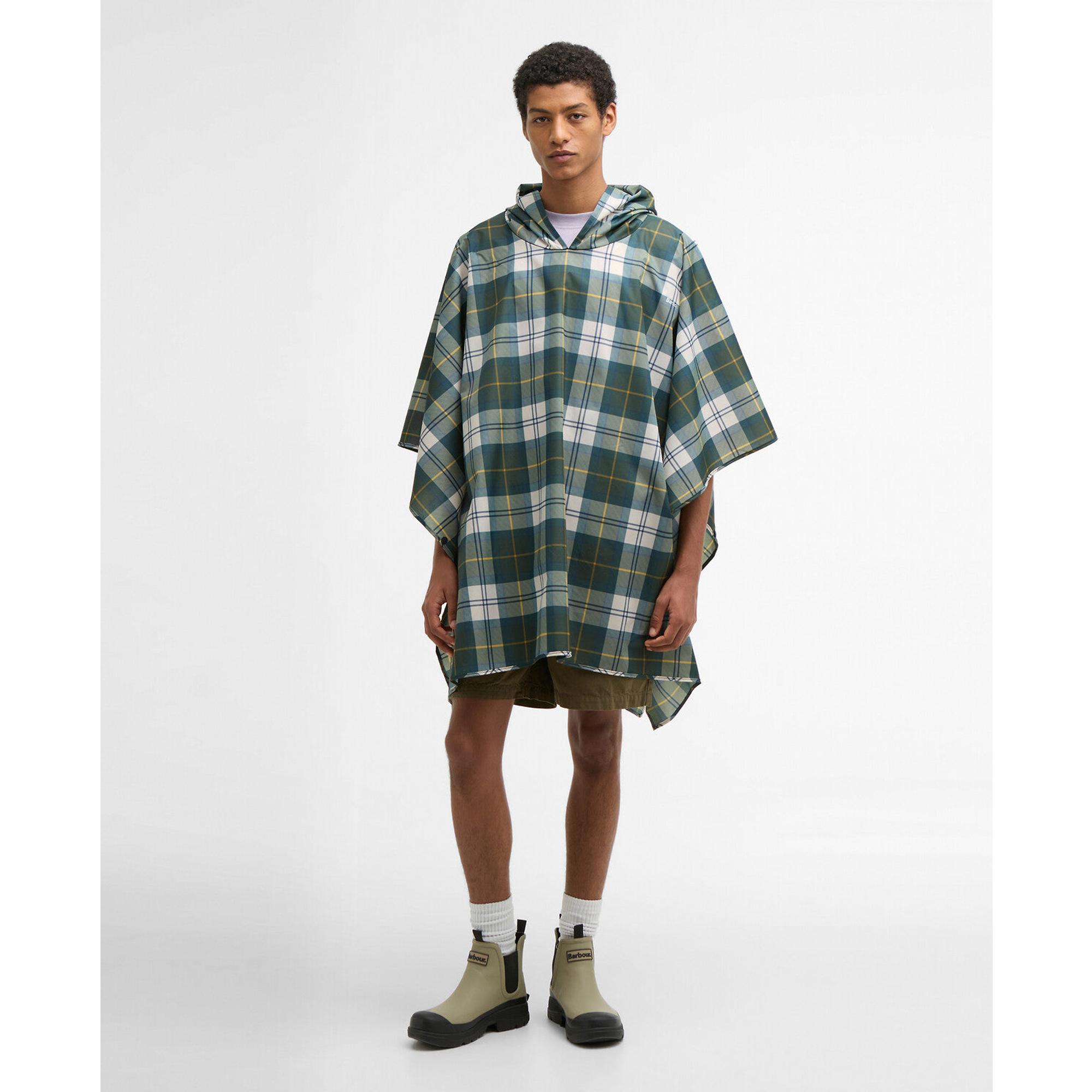 Product image 2 of 8 of Barbour Tartan Showerproof Poncho - Ancient Tartan