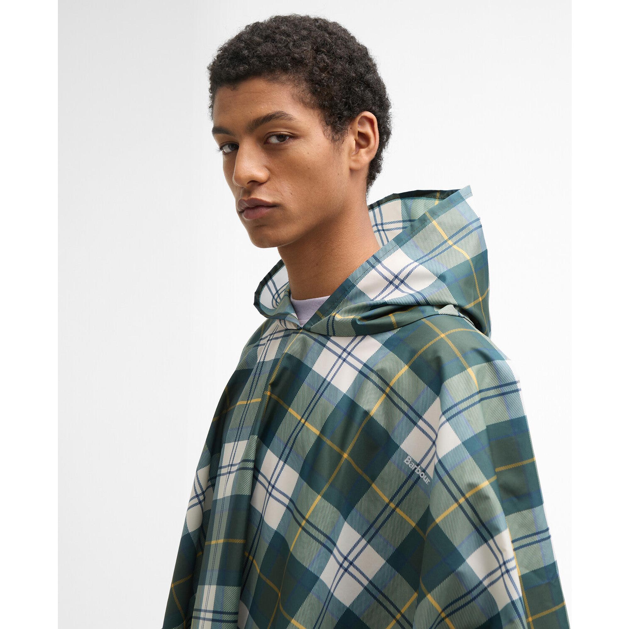 Product image 6 of 8 of Barbour Tartan Showerproof Poncho - Ancient Tartan