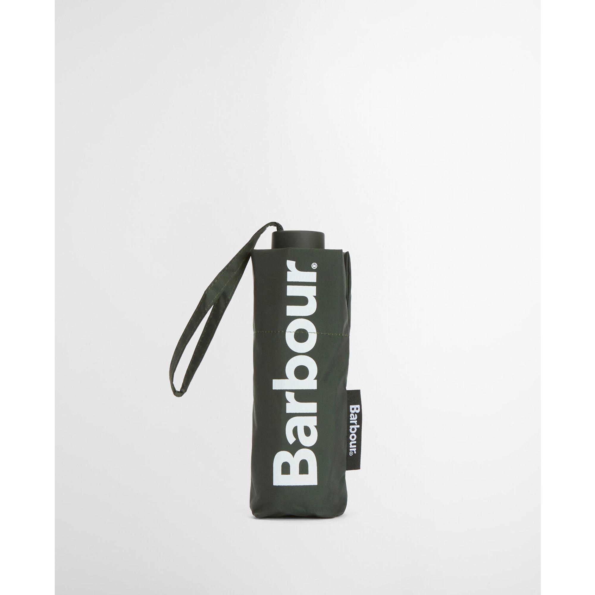 Product image 2 of 11 of Barbour Logo Mini Umbrella - Barbour Green