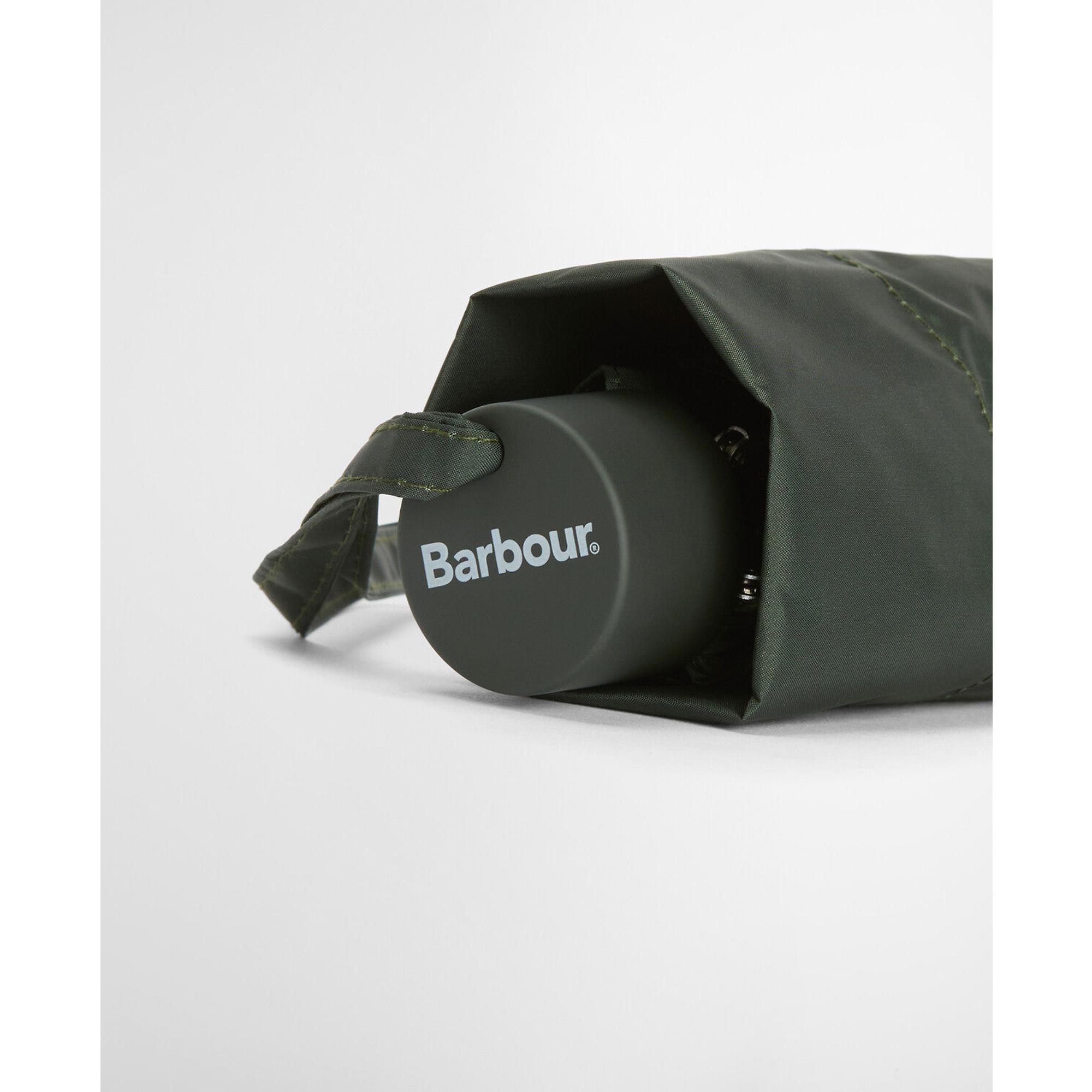 Product image 3 of 11 of Barbour Logo Mini Umbrella - Barbour Green