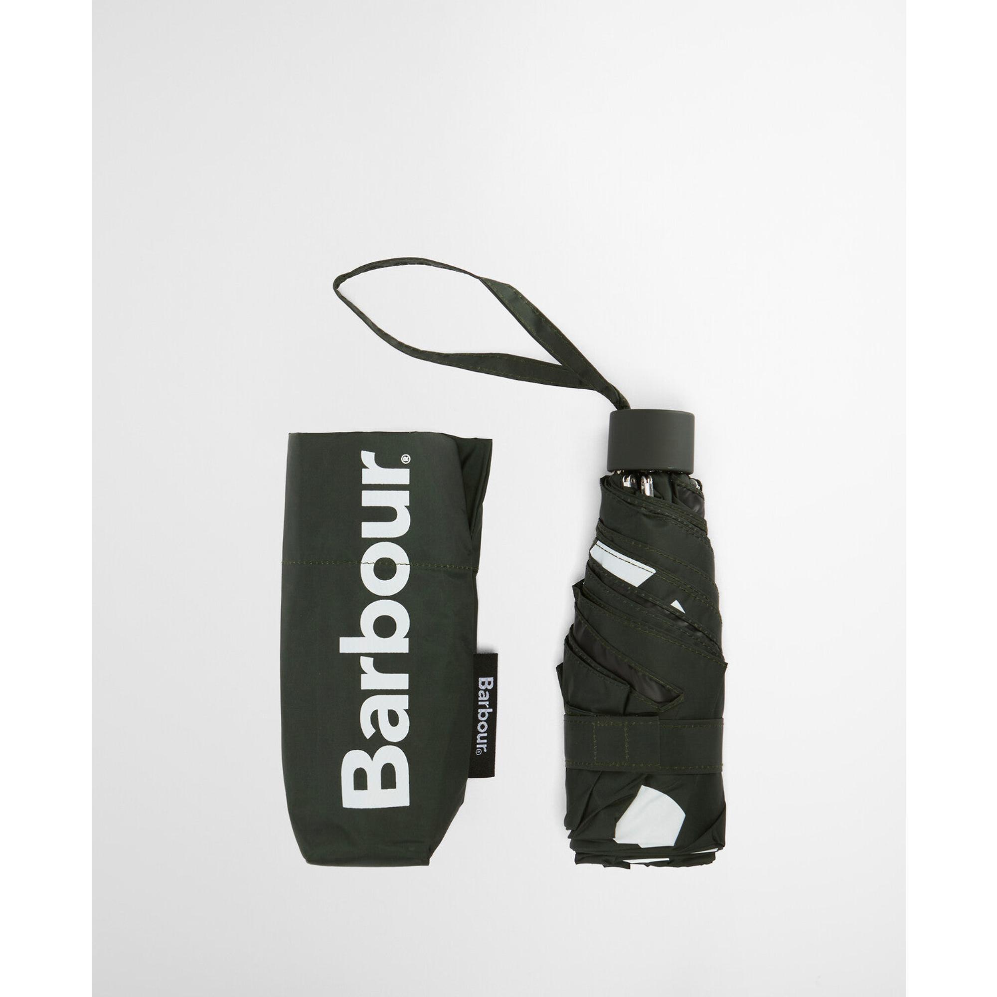 Product image 4 of 11 of Barbour Logo Mini Umbrella - Barbour Green