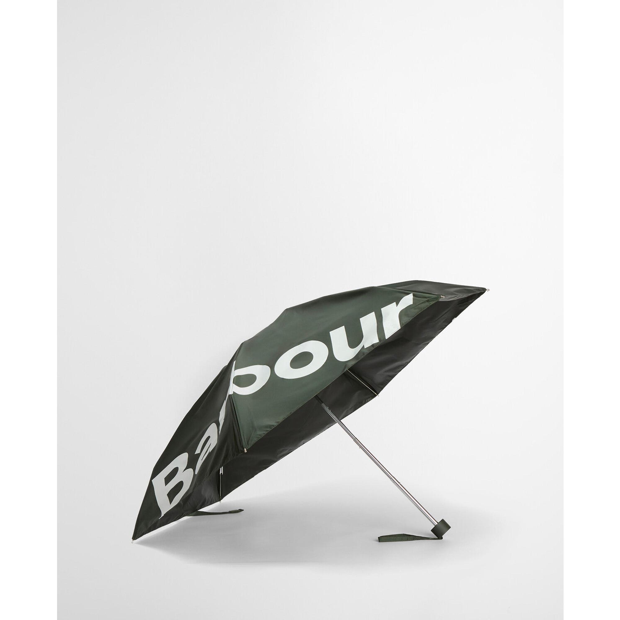 Product image 8 of 11 of Barbour Logo Mini Umbrella - Barbour Green