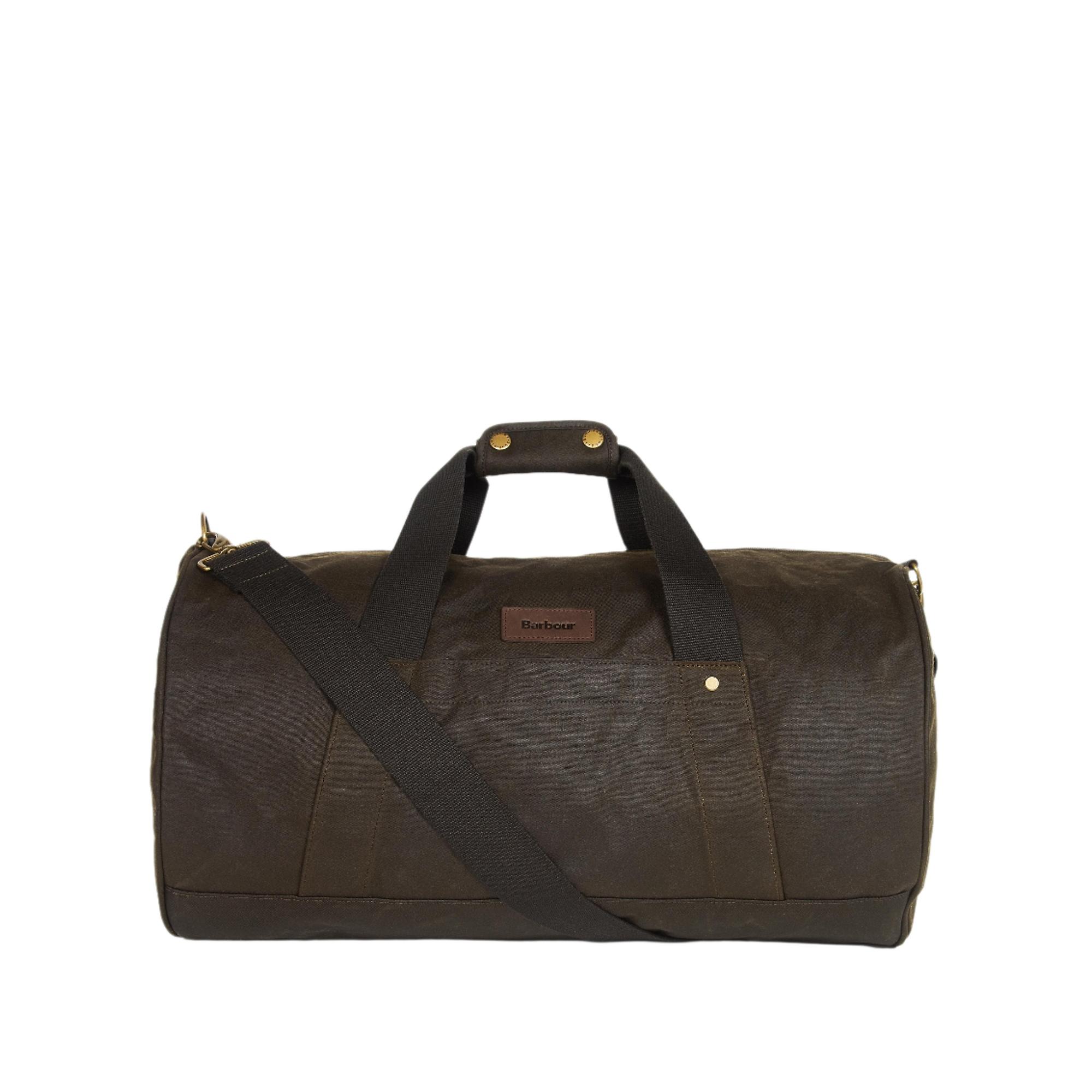 Product image 1 of 7 of Barbour Explorer Wax Duffle Bag - Olive
