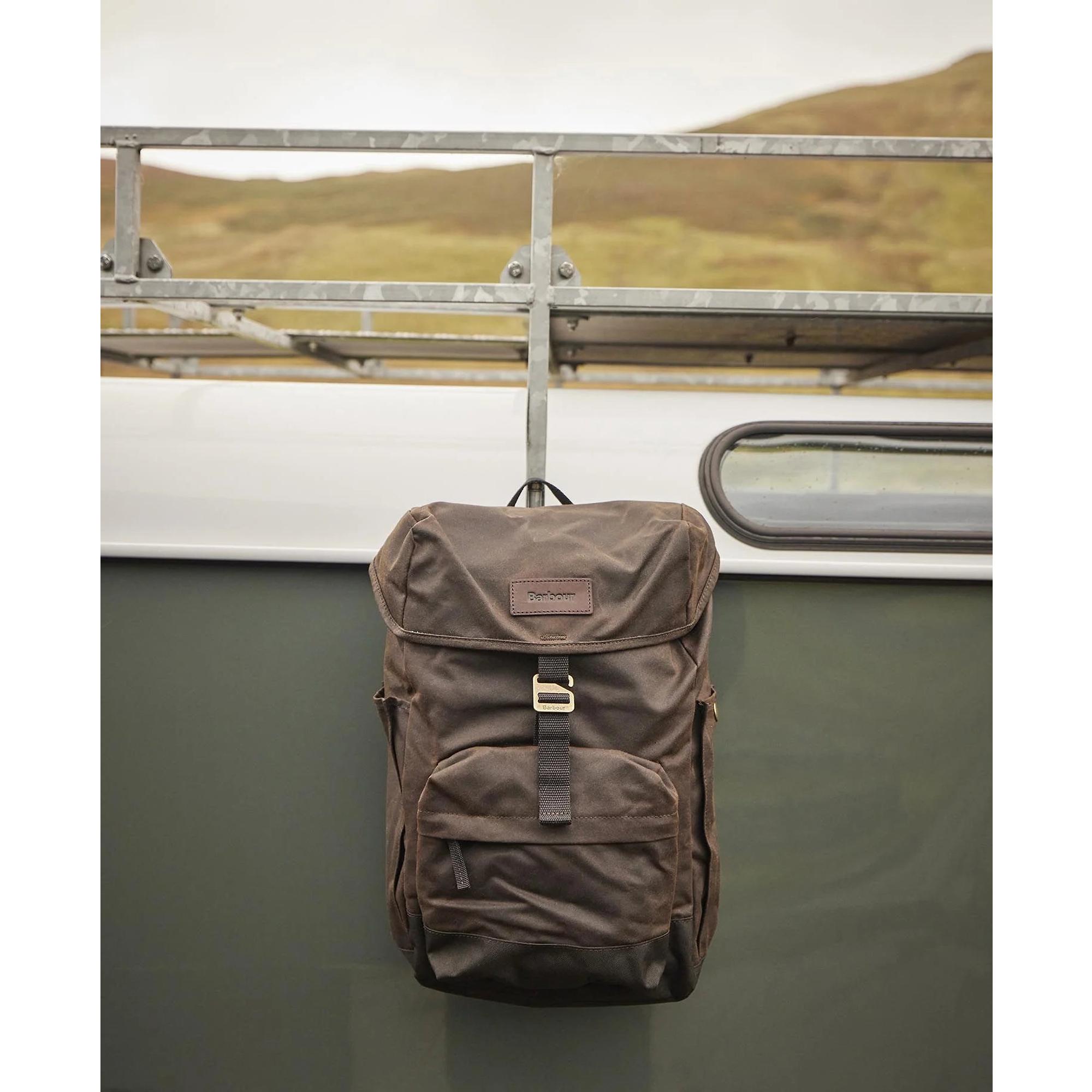 Product image 7 of 7 of Barbour Essential Wax Backpack - Olive