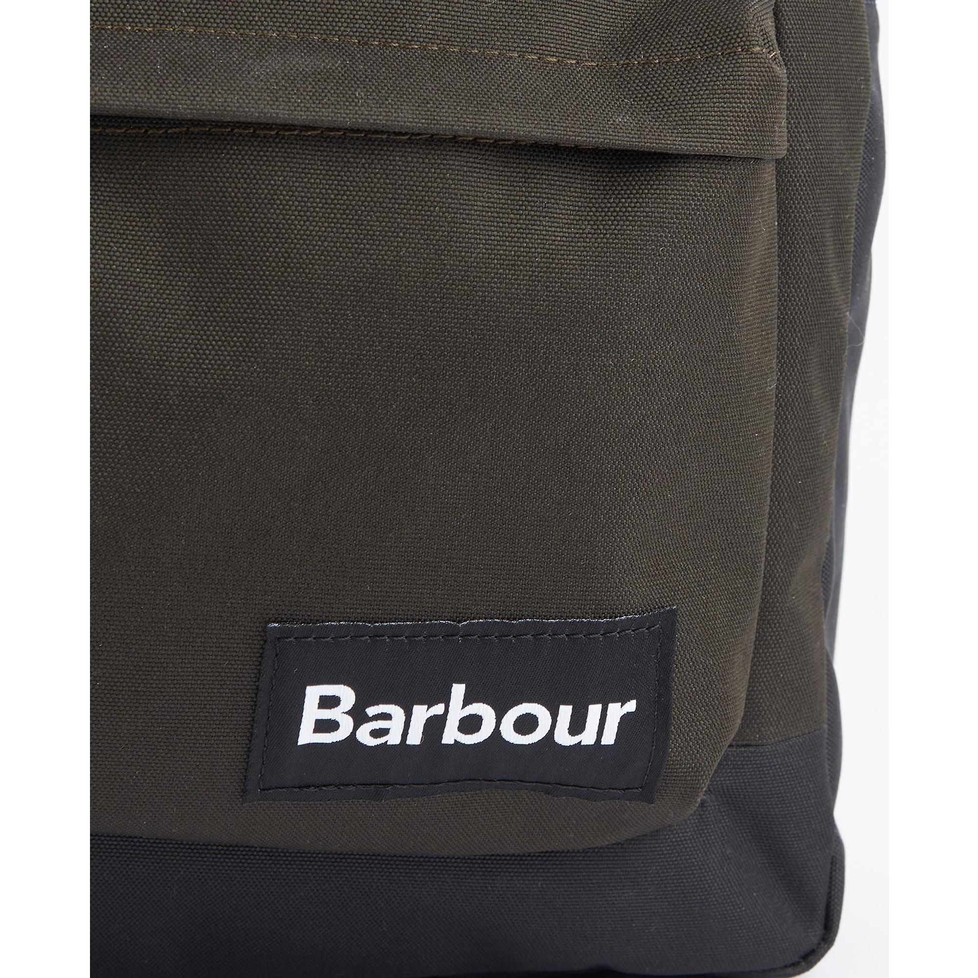 Product image 7 of 8 of Barbour Highfield Canvas Backpack - Navy/Olive