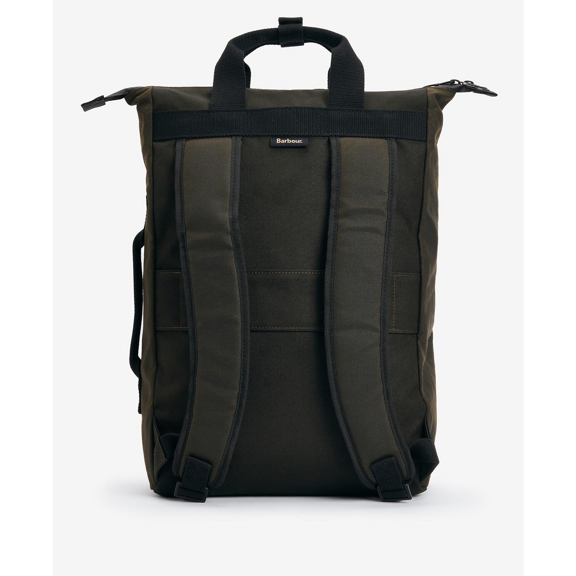 Product image 3 of 8 of Barbour Field Wax Backpack - Olive/Black