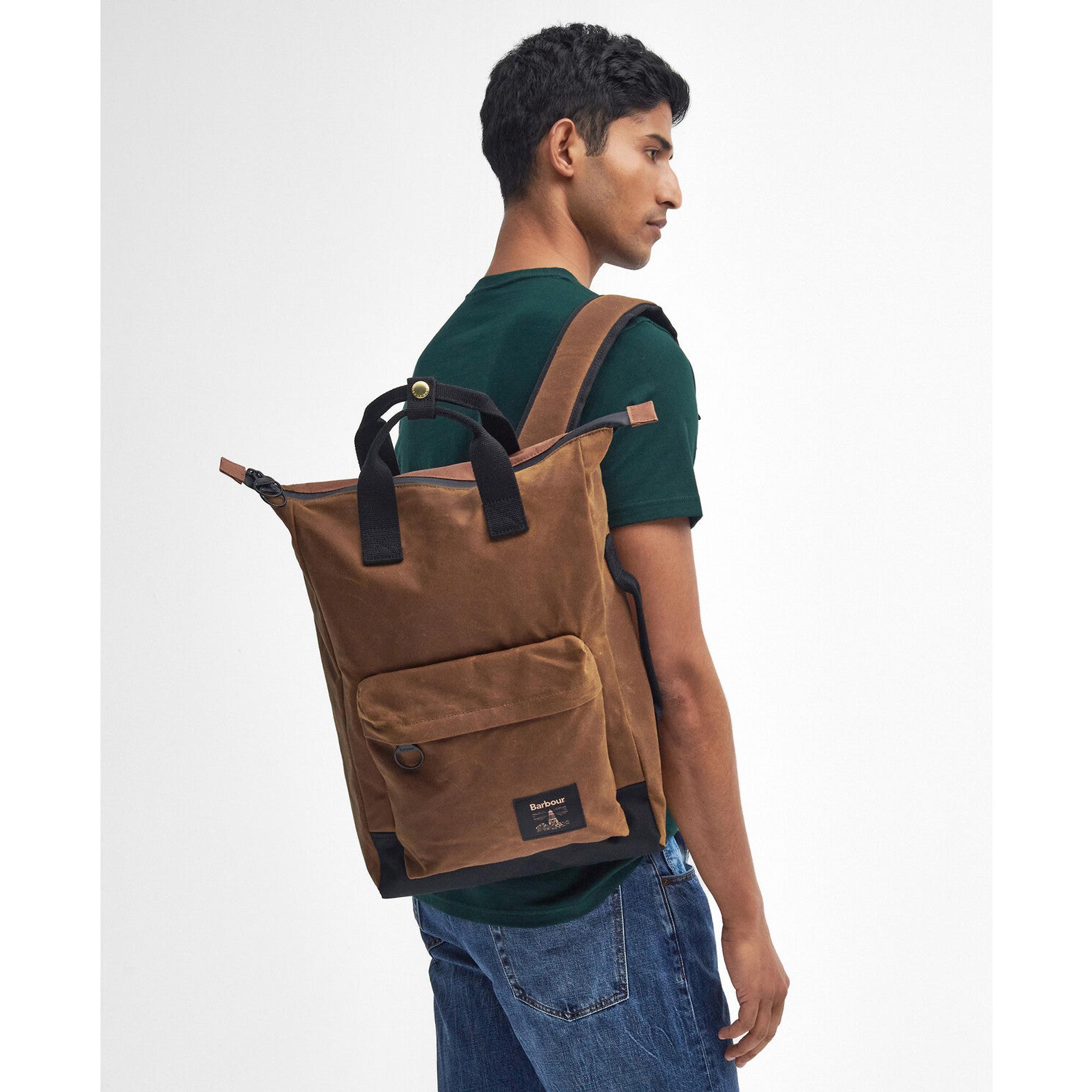 Product image 2 of 8 of Barbour Field Wax Backpack - Tan/Black