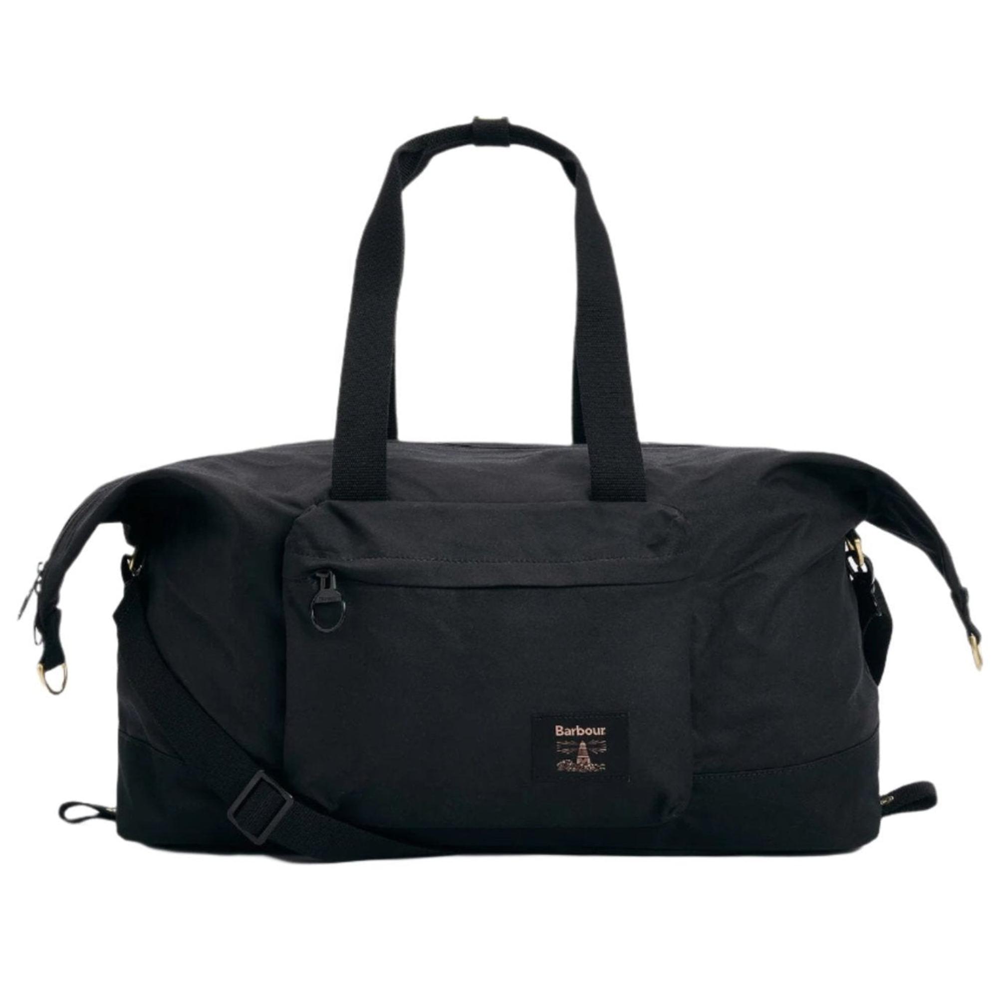 Product image 1 of 8 of Barbour Field Waxed Holdall - Classic Black