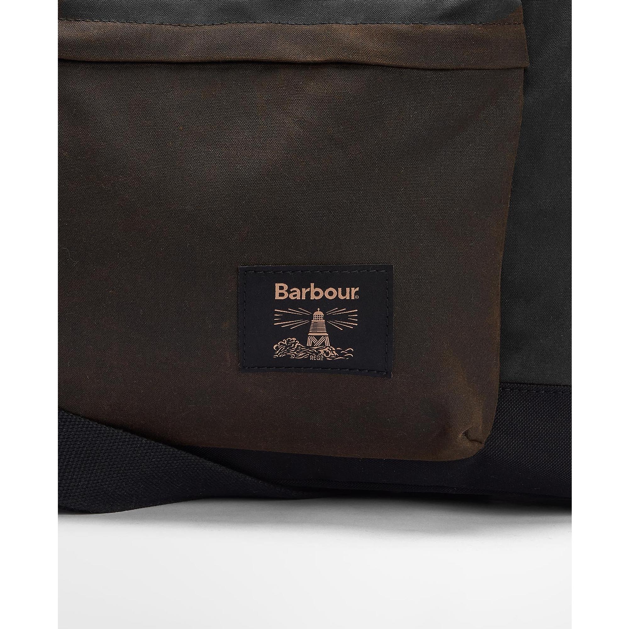 Product image 5 of 7 of Barbour Field Waxed Holdall - Olive/Black