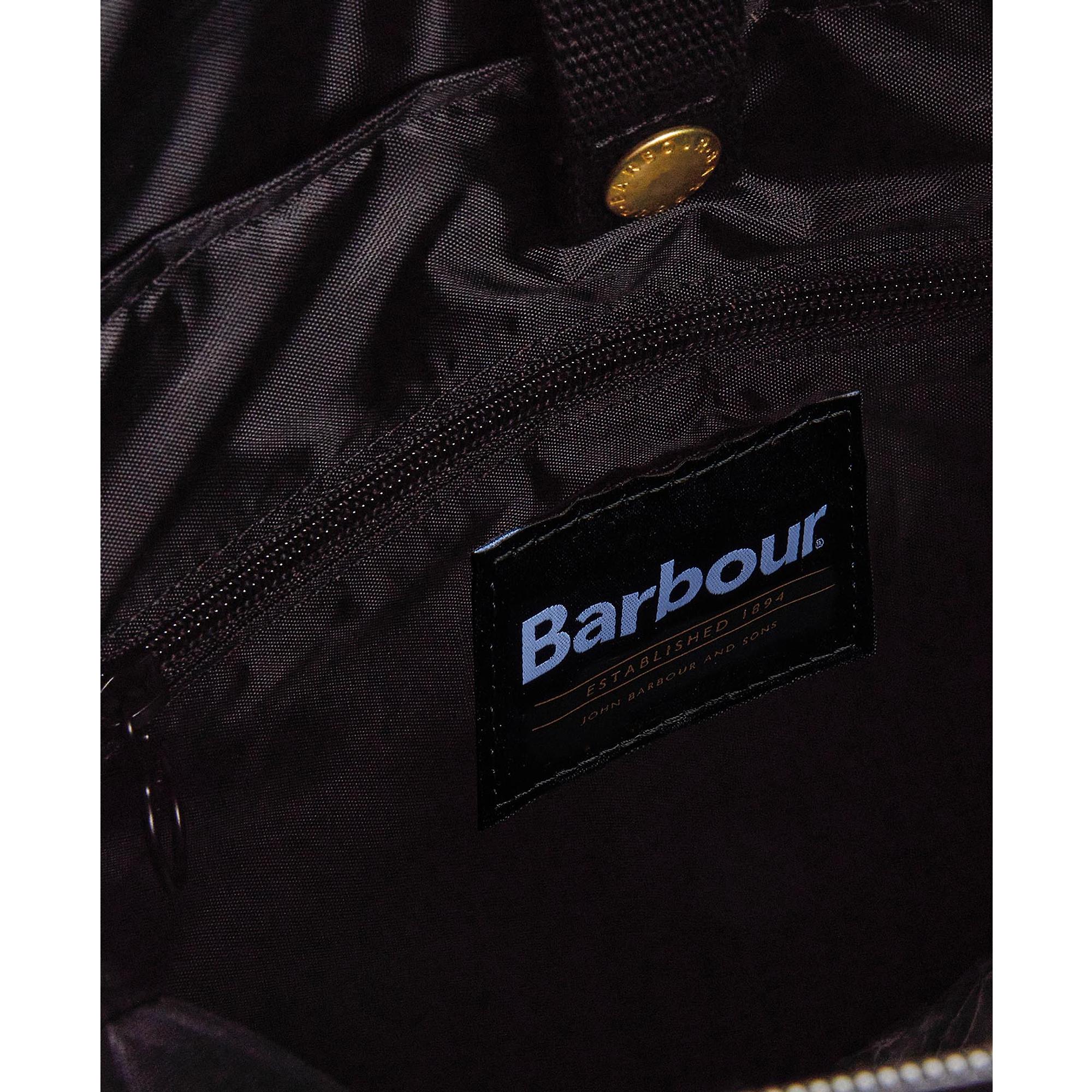 Product image 8 of 9 of Barbour Field Roll-Top Waxed Backpack - Olive/Black