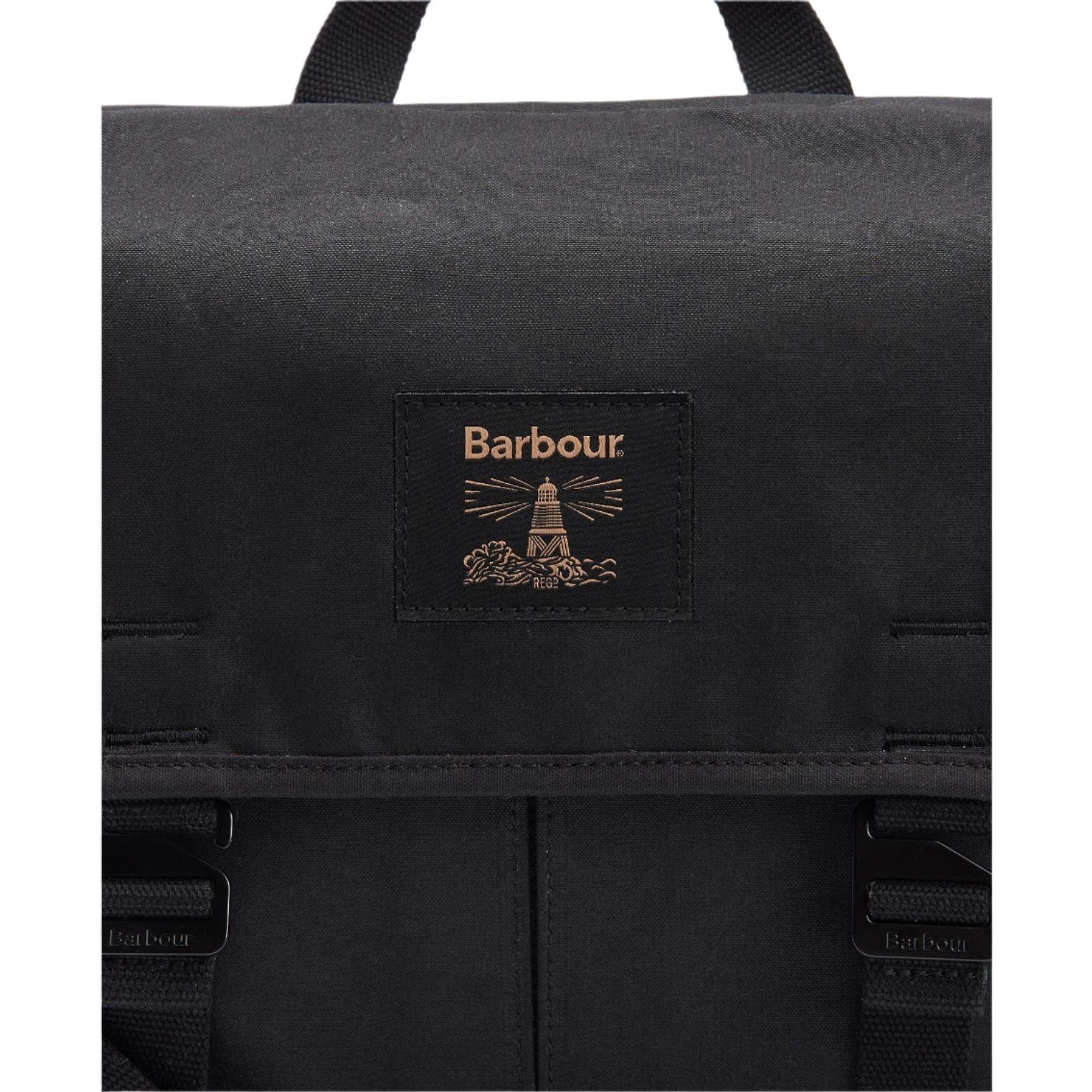 Product image 4 of 8 of Barbour Field Waxed Satchel - Black