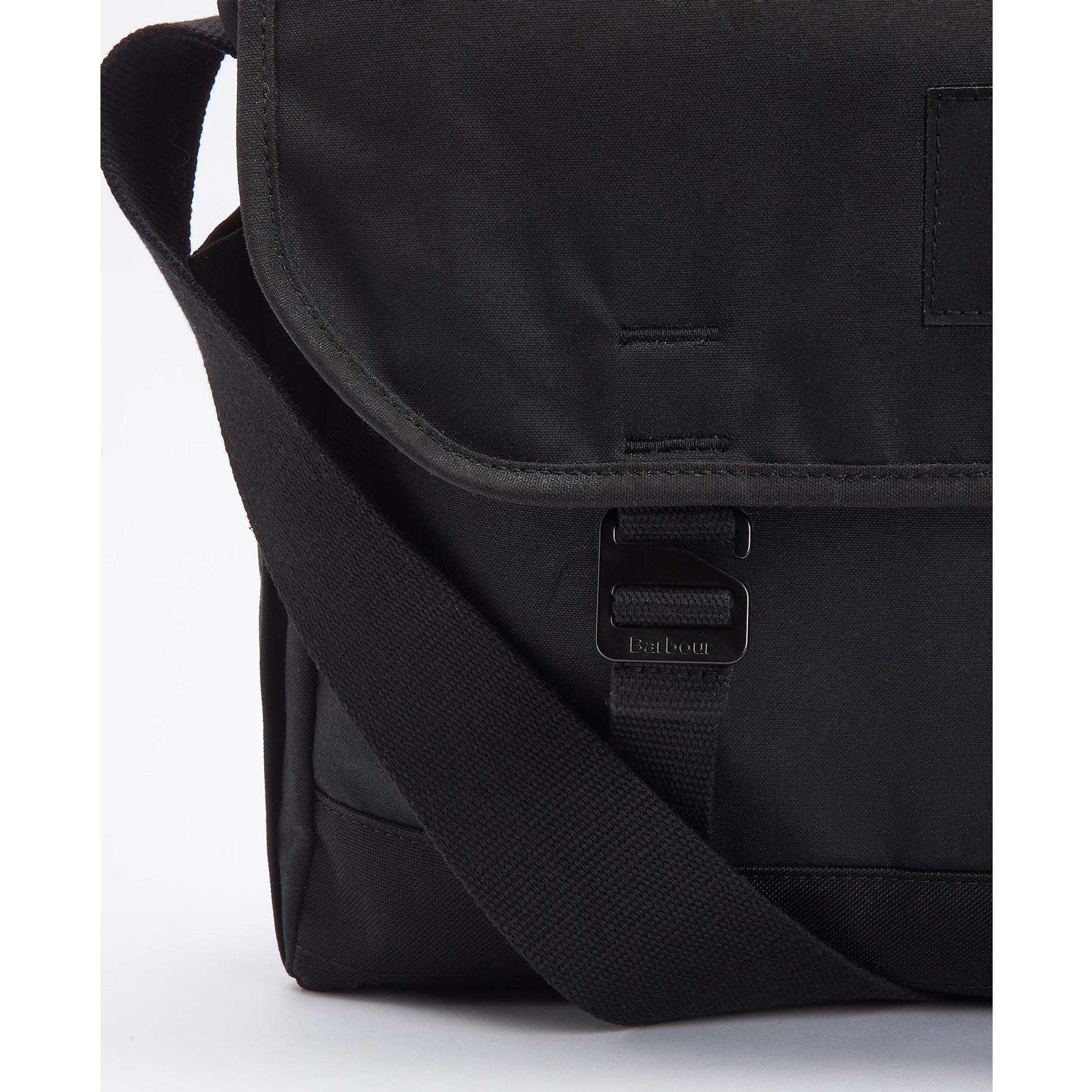 Product image 5 of 8 of Barbour Field Waxed Satchel - Black