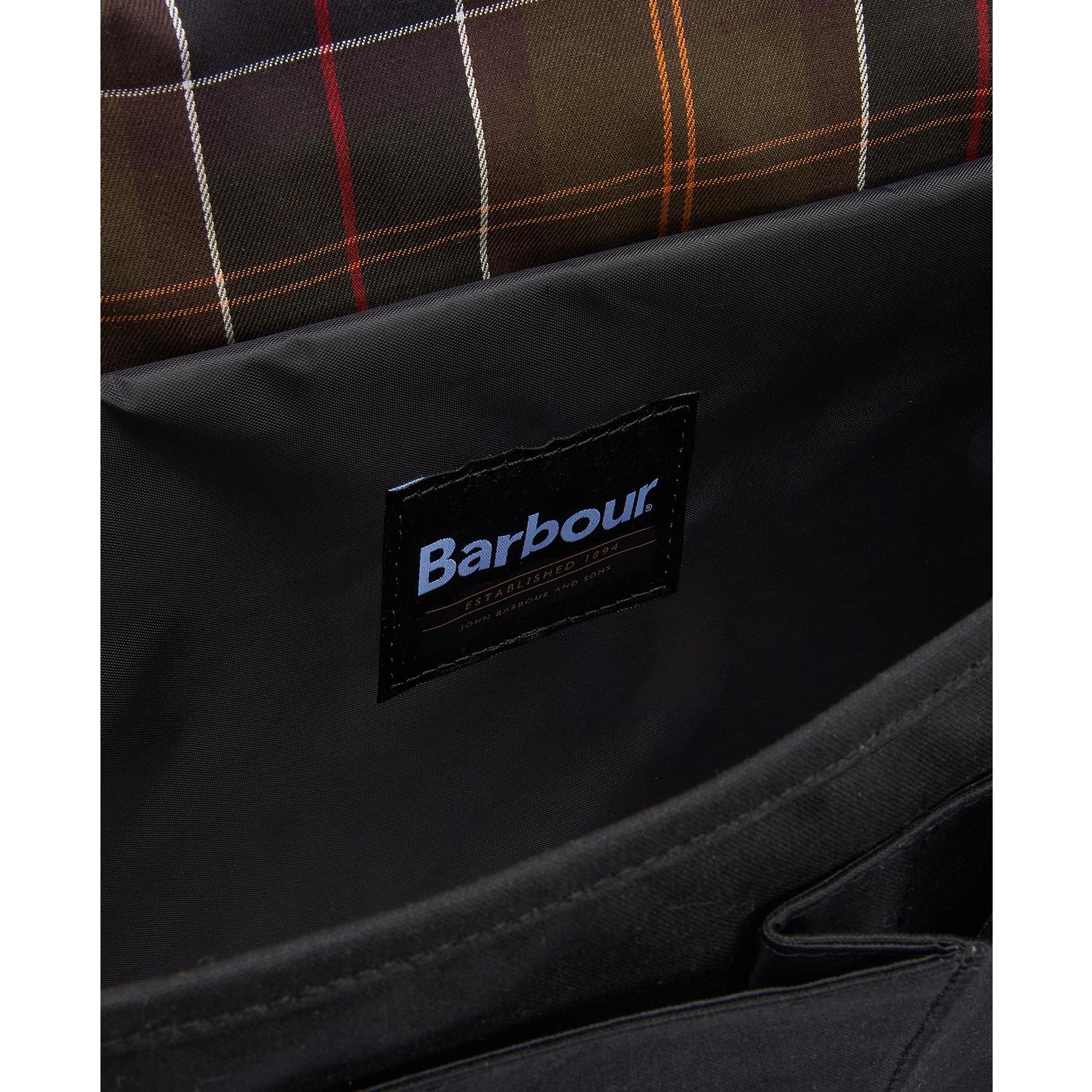 Product image 7 of 8 of Barbour Field Waxed Satchel - Black