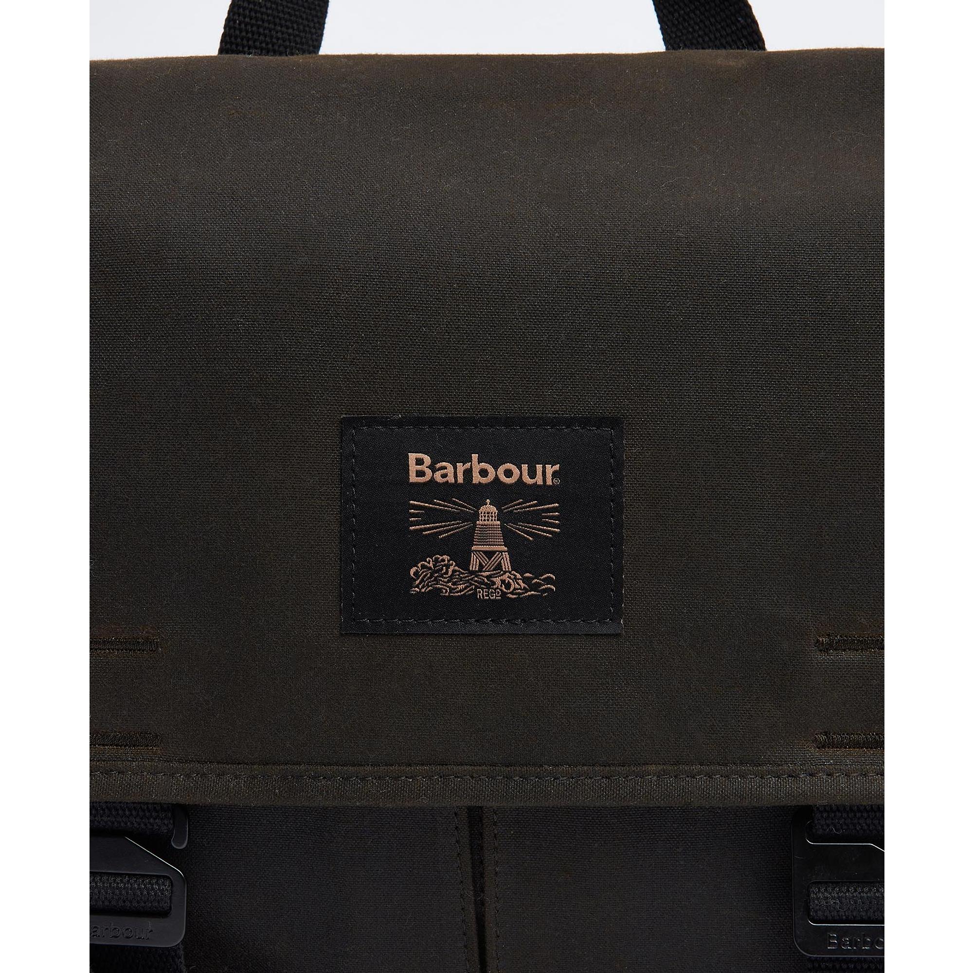 Product image 4 of 7 of Barbour Field Waxed Satchel - Olive