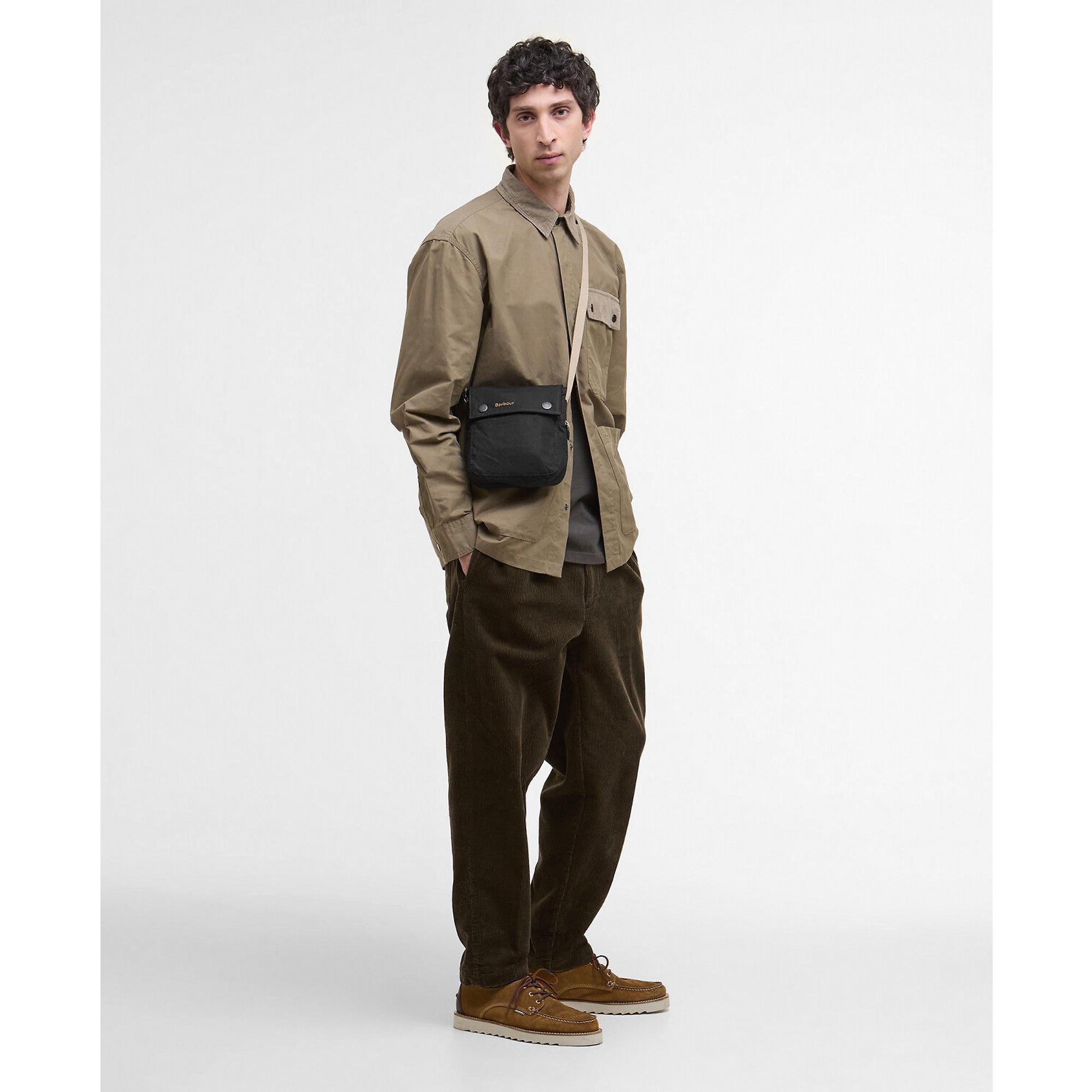 Product image 3 of 10 of Barbour Transport Crossbody Bag - Black/Modern Tartan