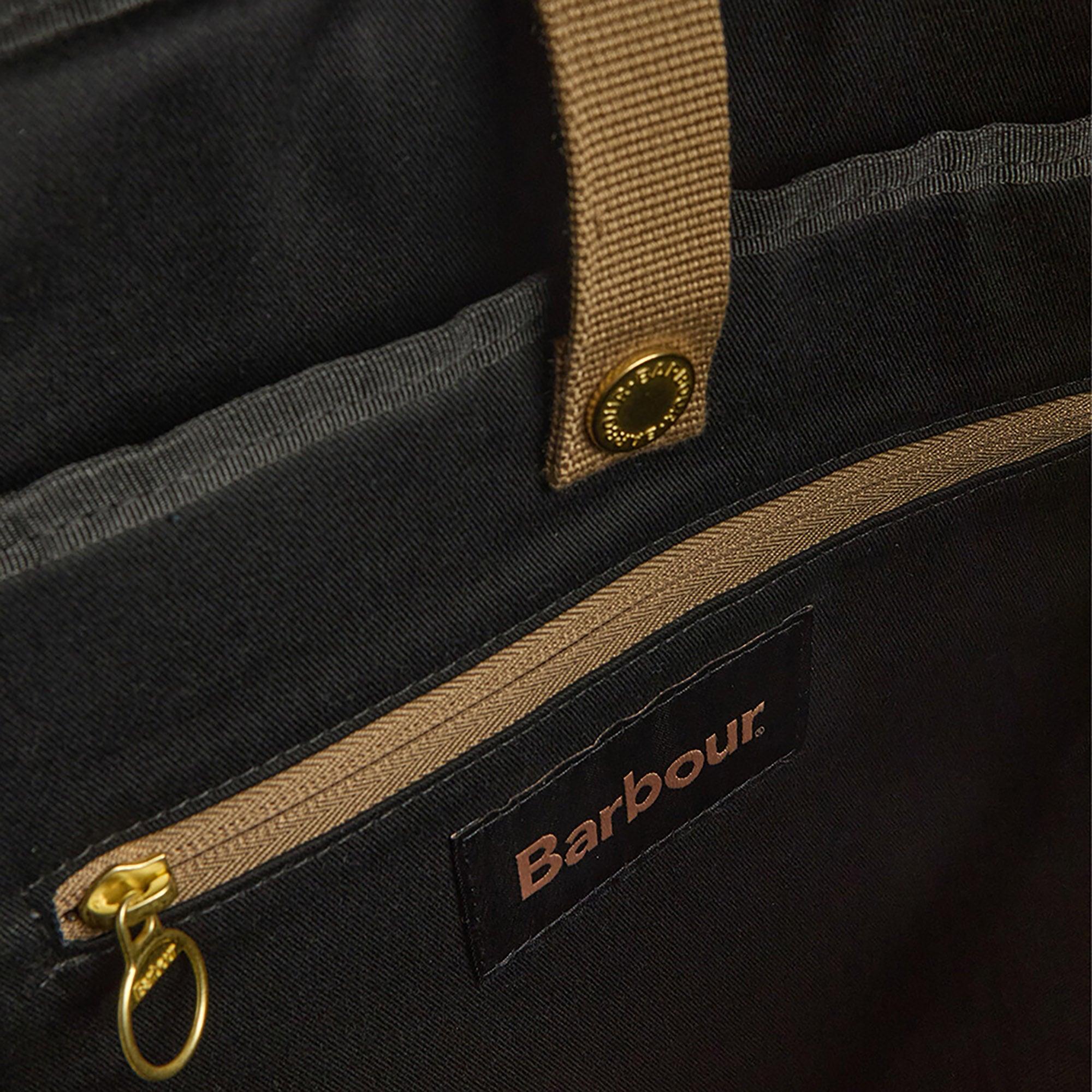 Product image 11 of 12 of Barbour Transport Foldover Backpack Bag - Dusky Green
