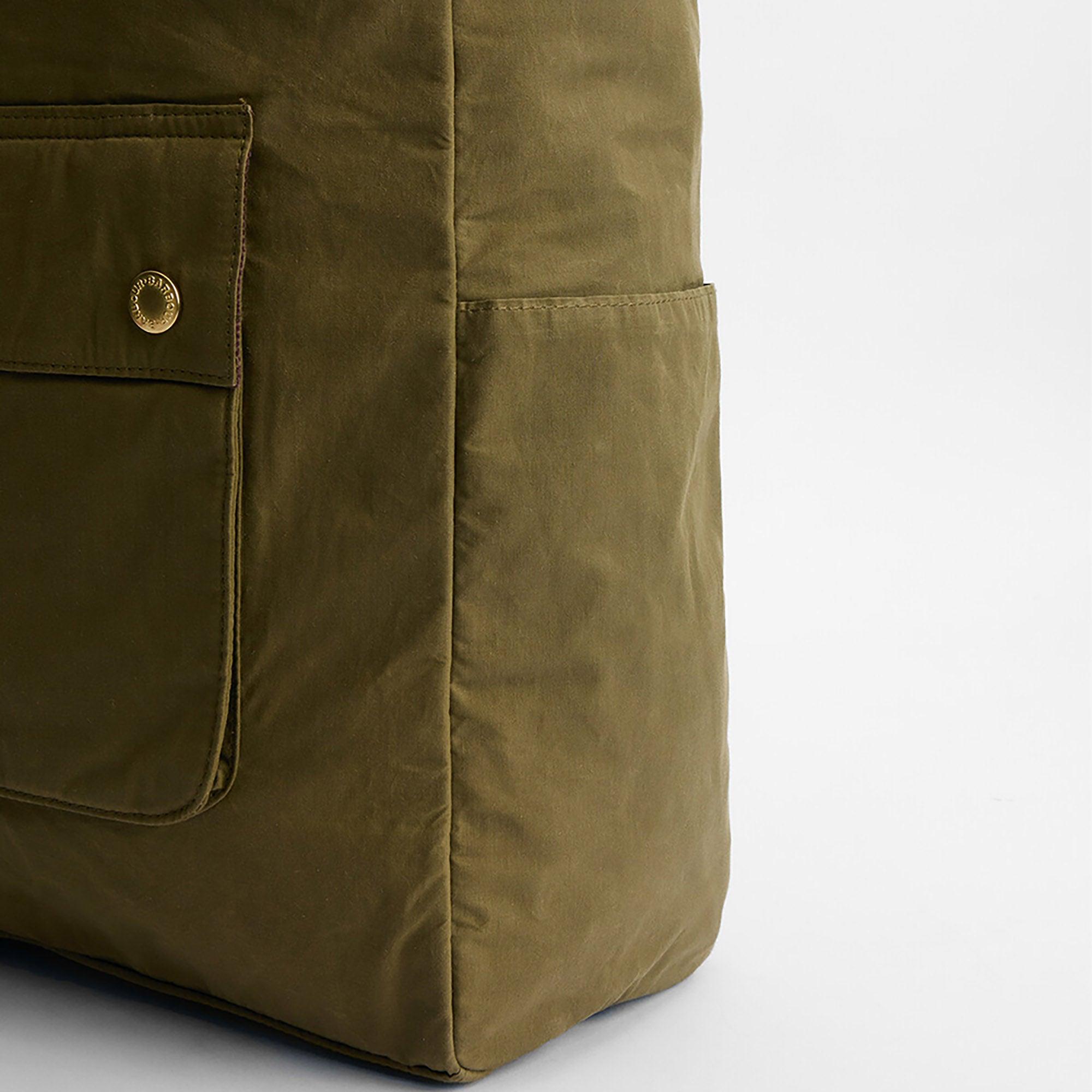 Product image 8 of 12 of Barbour Transport Foldover Backpack Bag - Dusky Green