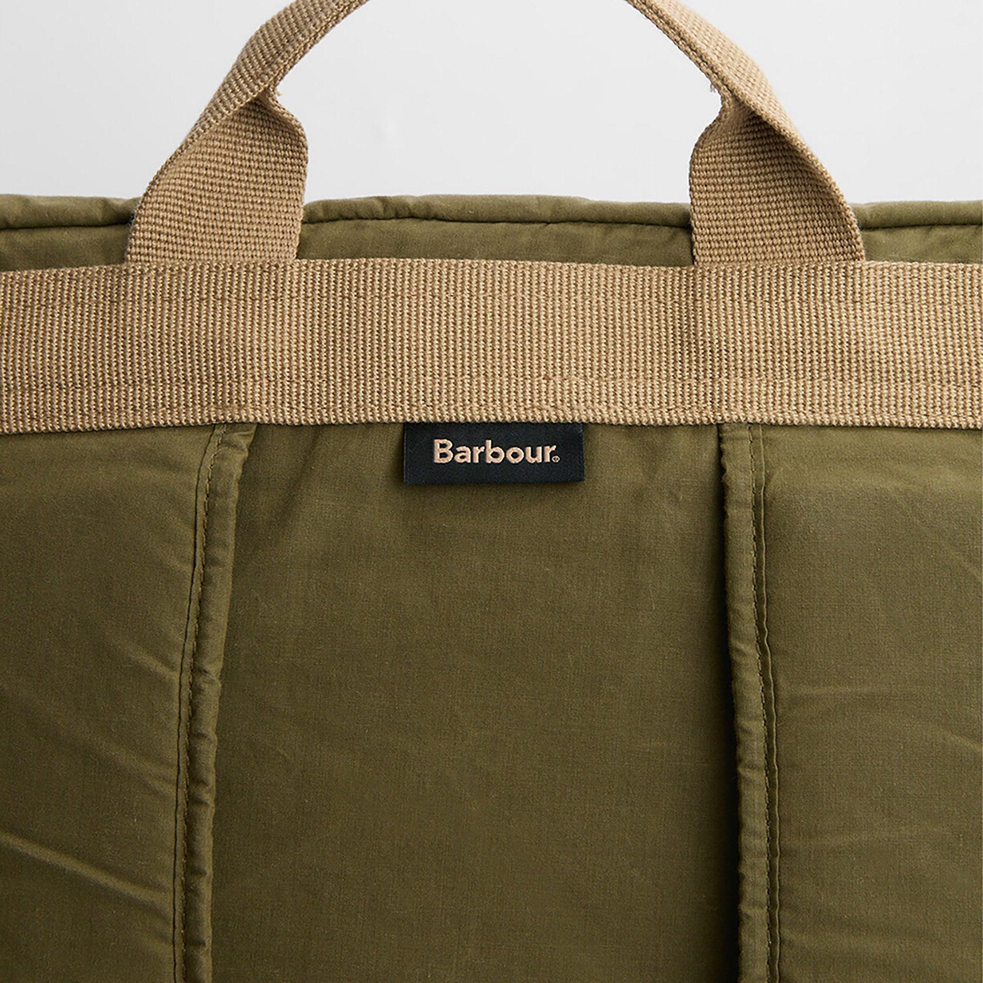 Product image 9 of 12 of Barbour Transport Foldover Backpack Bag - Dusky Green