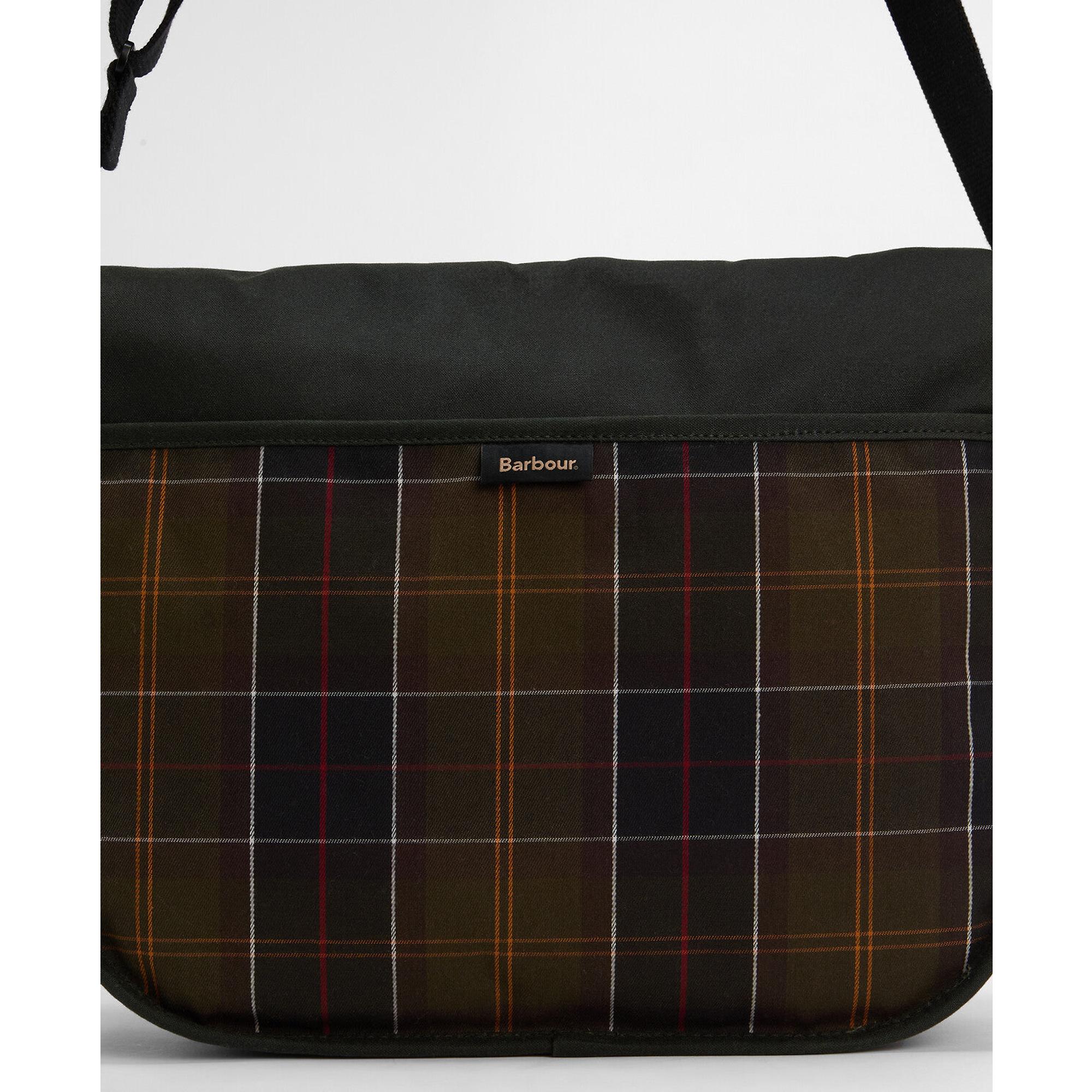 Product image 5 of 13 of Barbour Field Wax Riever Crossbody Bag - Sage