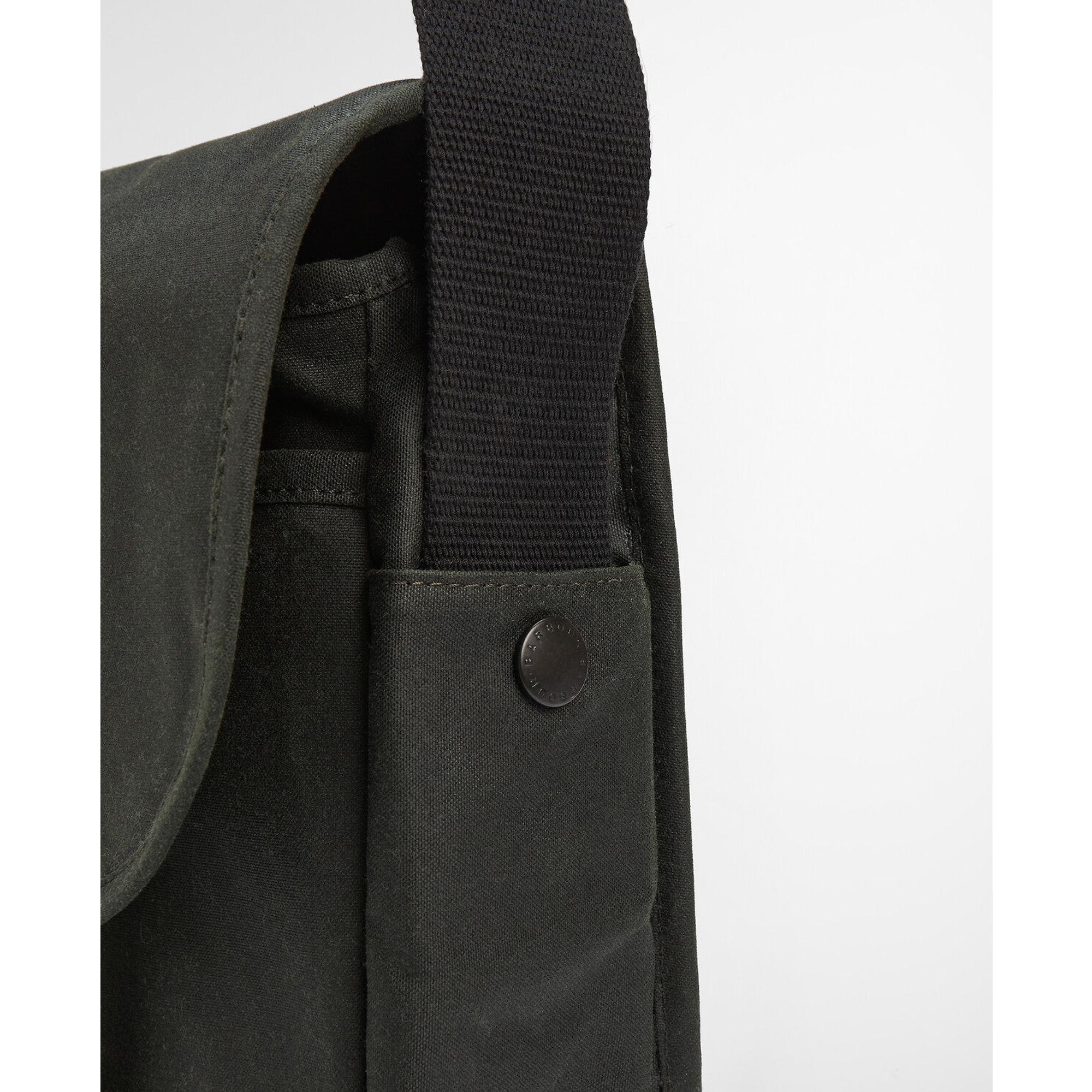 Product image 12 of 13 of Barbour Field Wax Riever Crossbody Bag - Sage