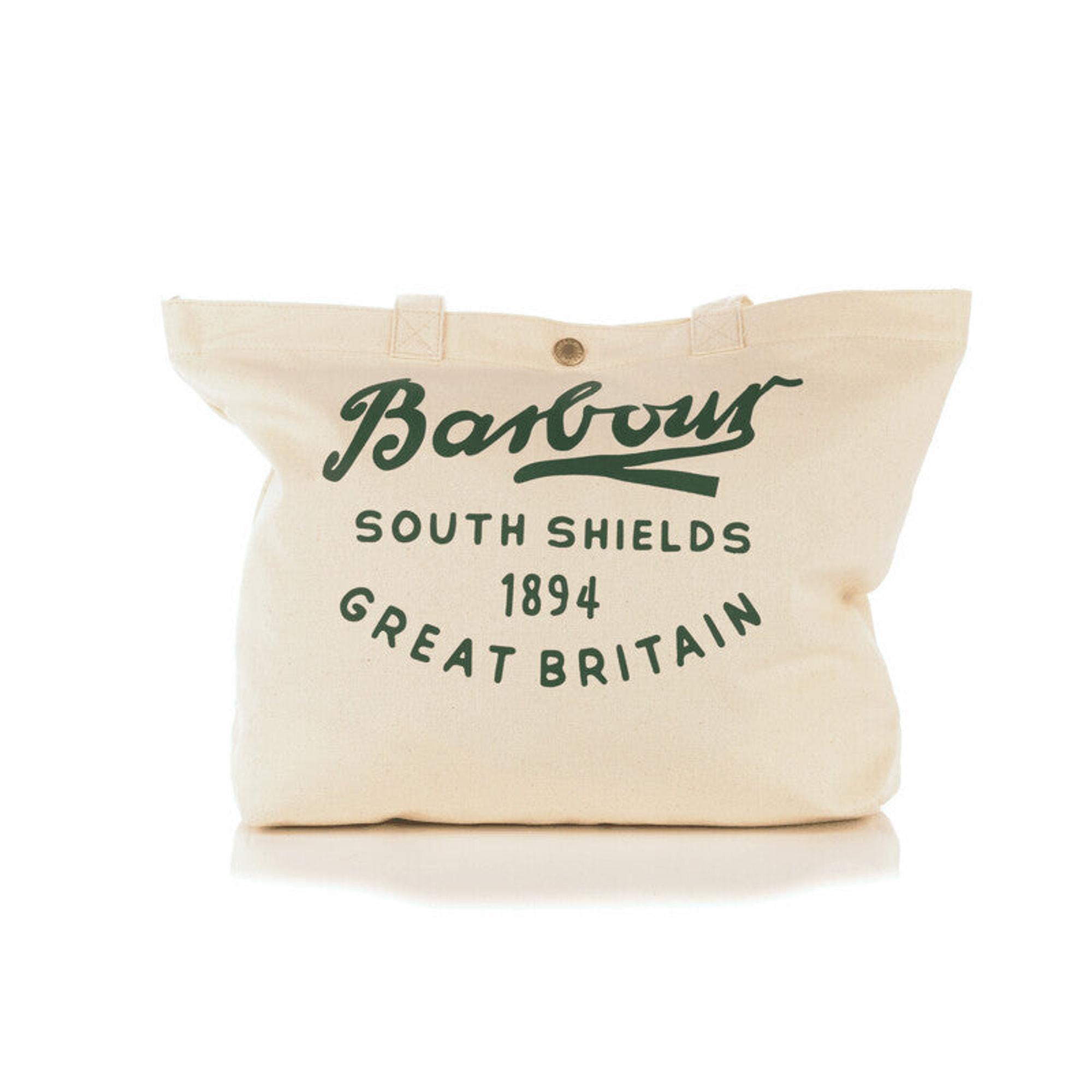 Product image 10 of 10 of Barbour Script Tote Bag - Natural