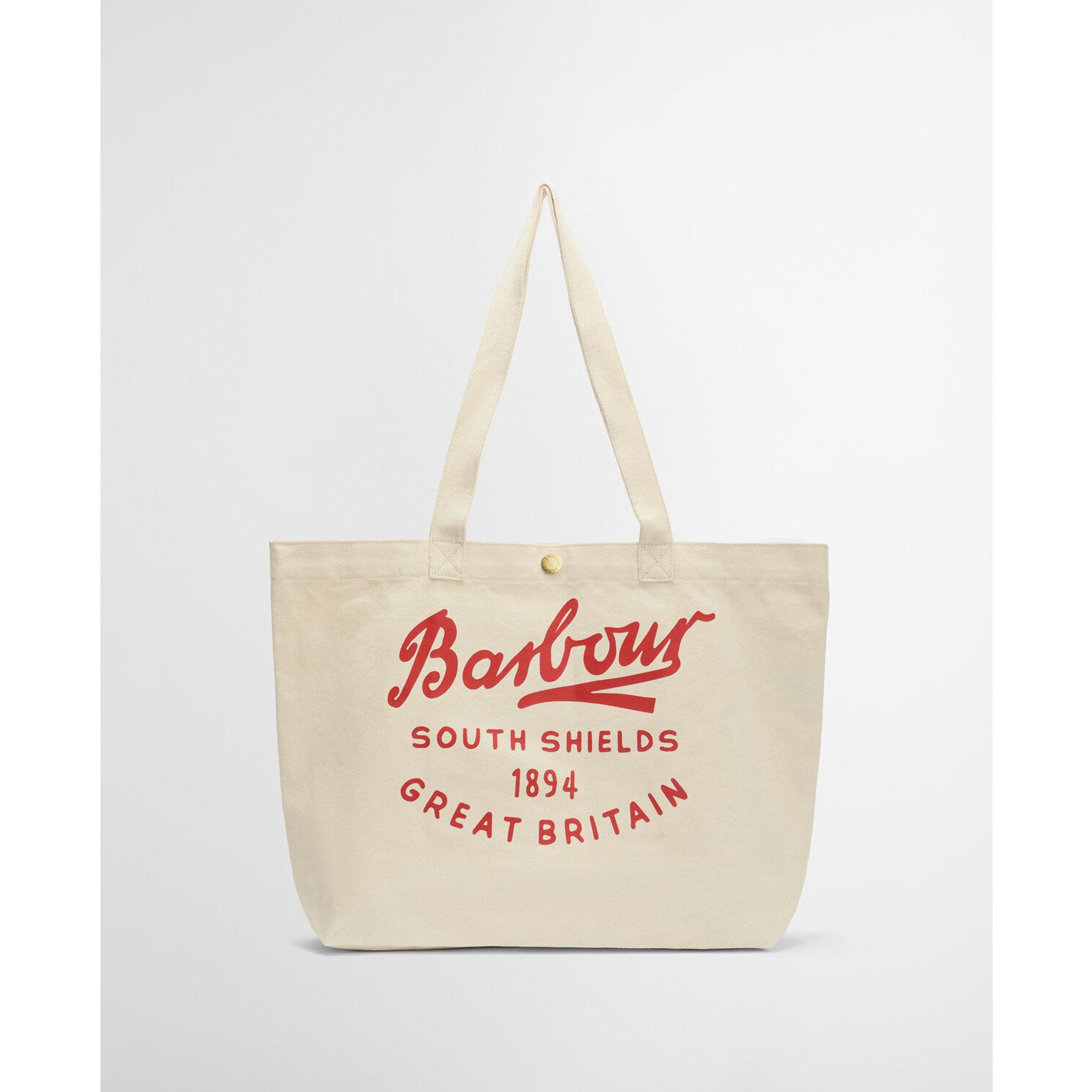 Product image 8 of 8 of Barbour Script Tote Bag - Red Logo