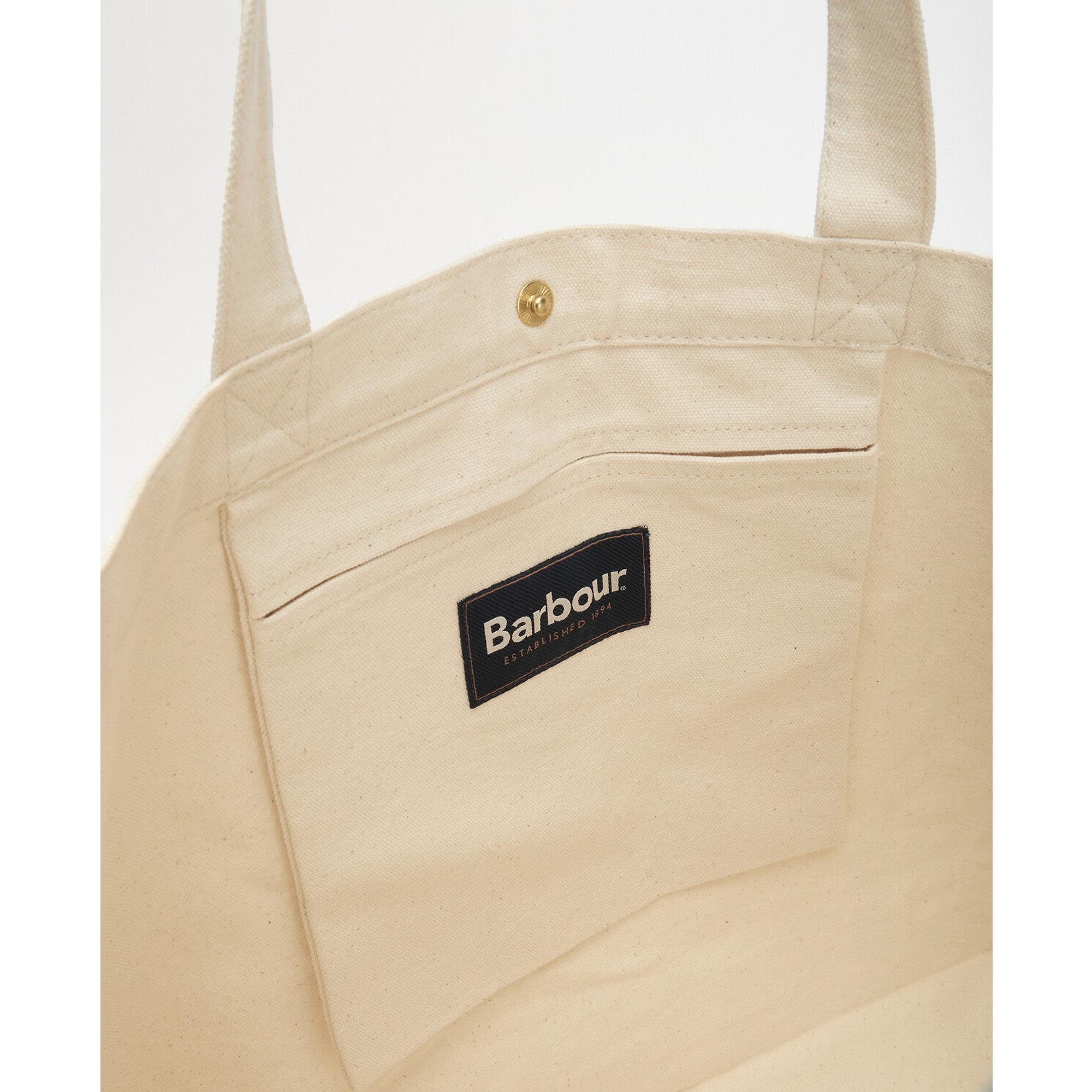Product image 7 of 8 of Barbour Script Tote Bag - Red Logo
