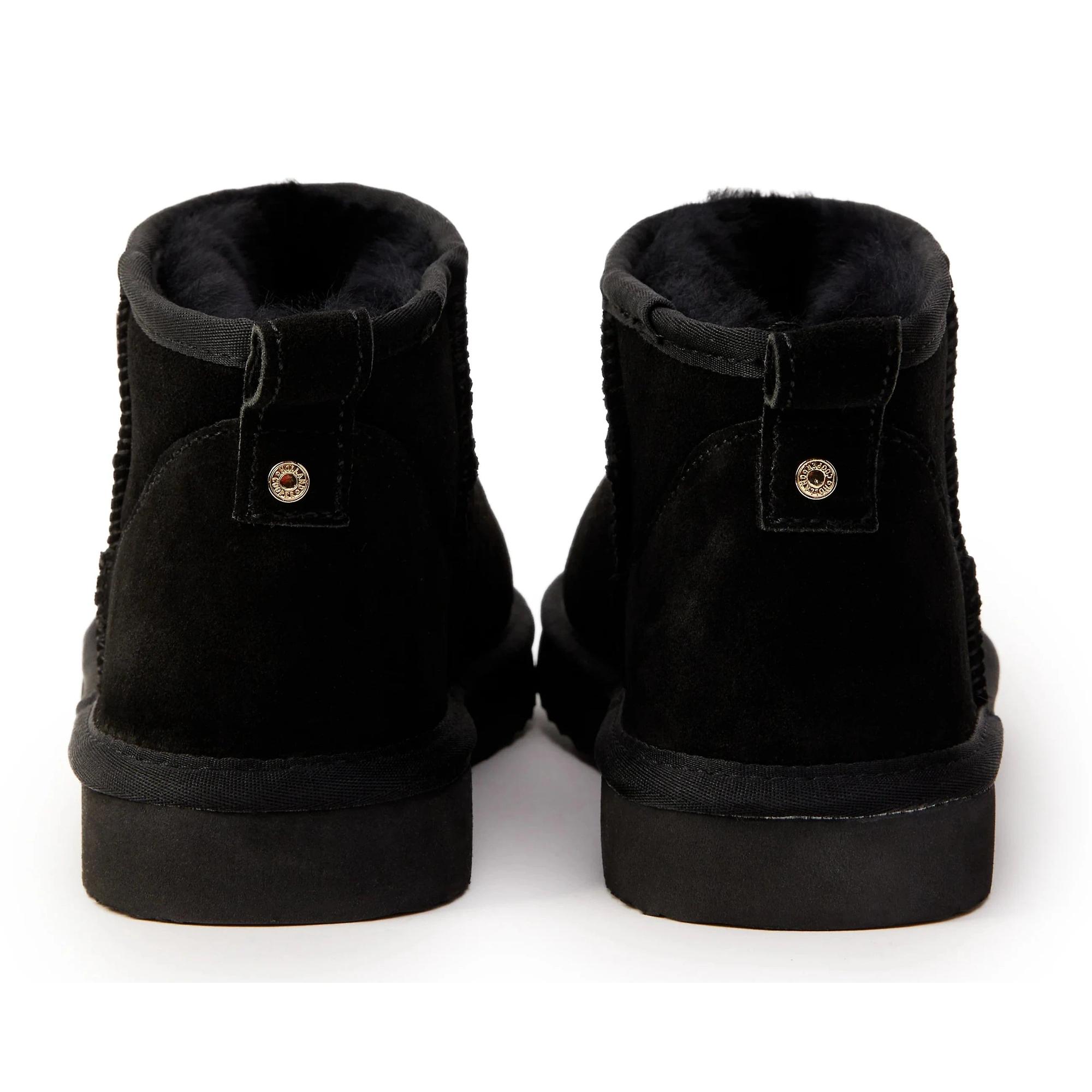 Product image 4 of 6 of Holland Cooper Women's Ultra Mini Shearling Boots - Black