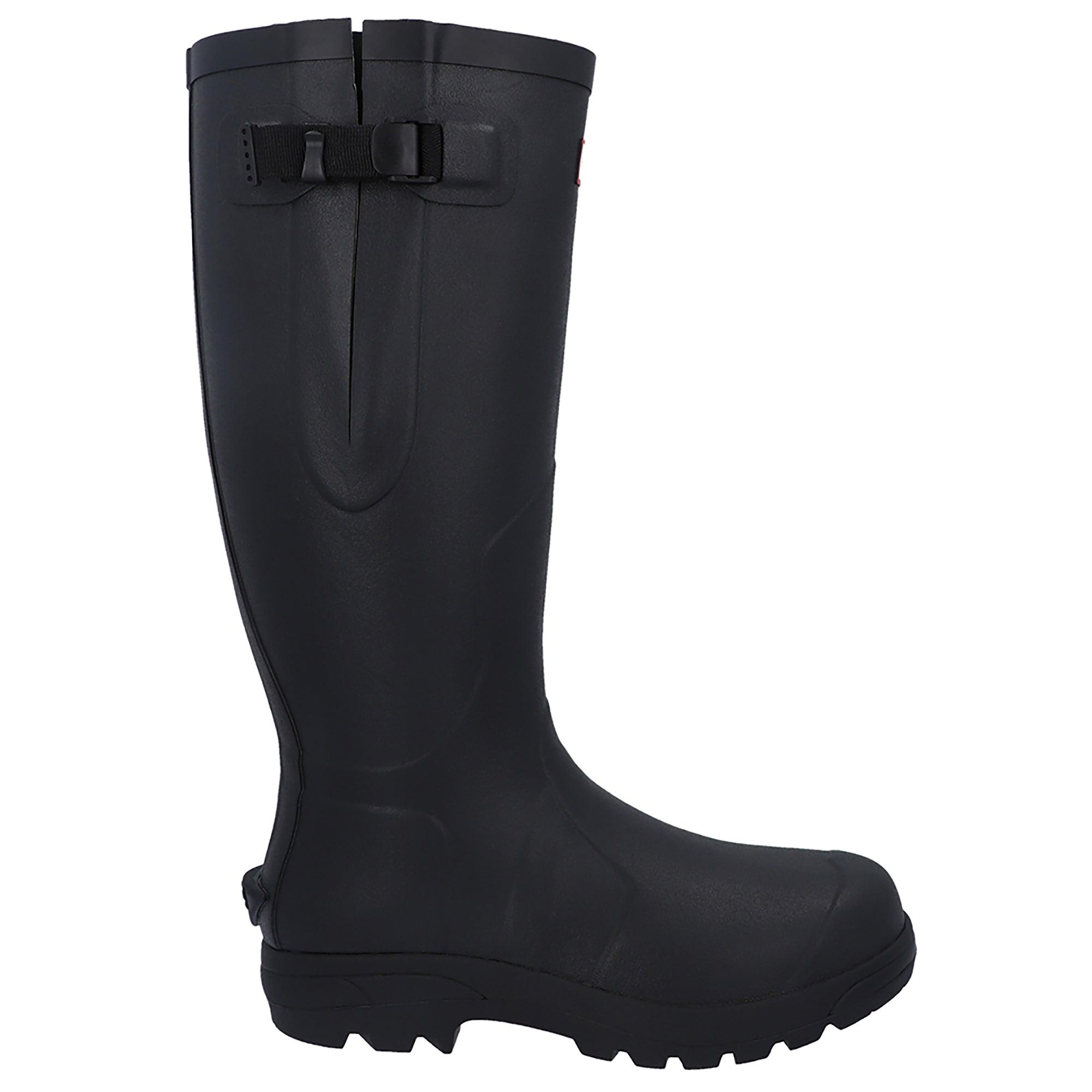 Product image 1 of 6 of Hunter Unisex Balmoral MkII Side Adjustable Boots - Black