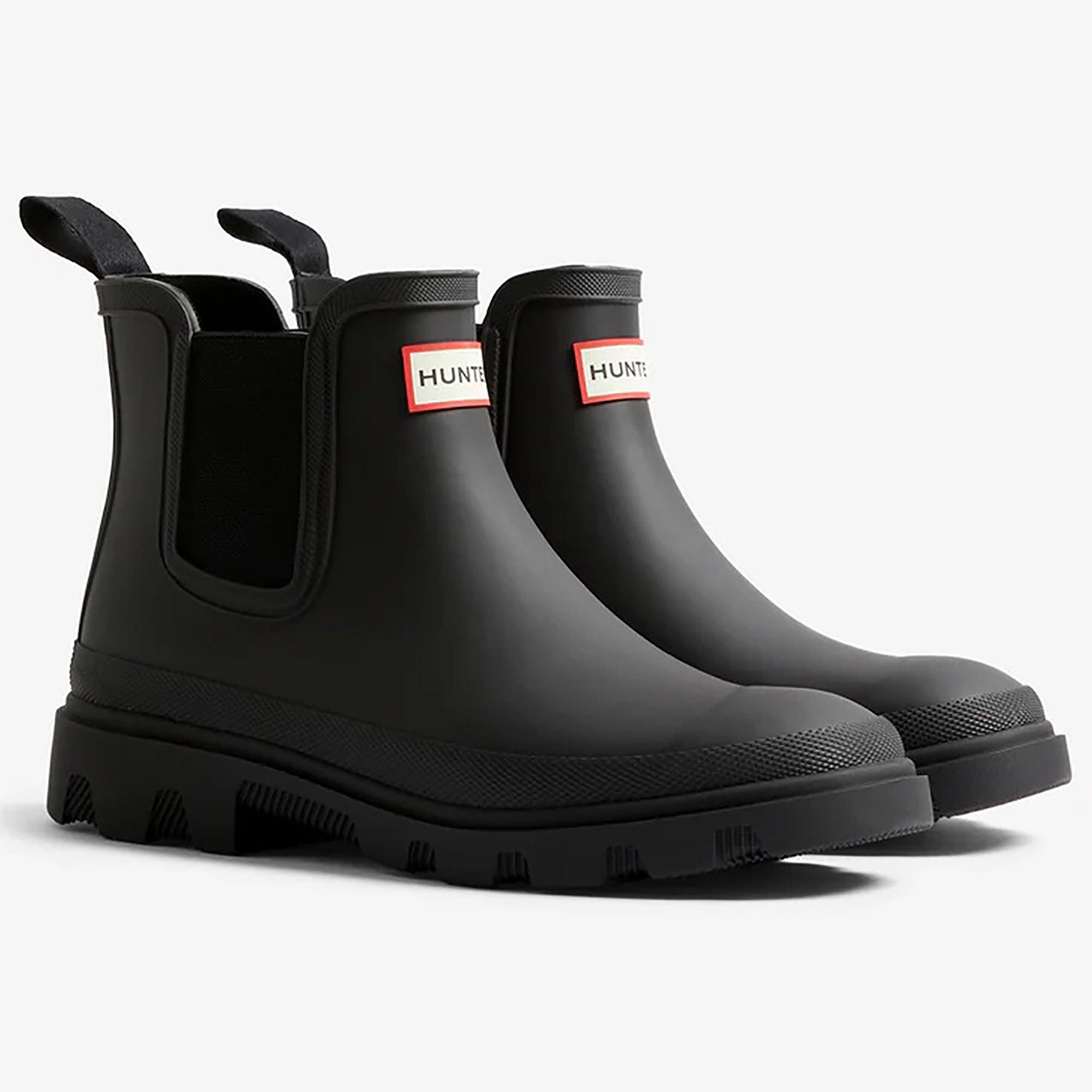 Product image 3 of 6 of Hunter Unisex Downpour Chelsea Boots - Black
