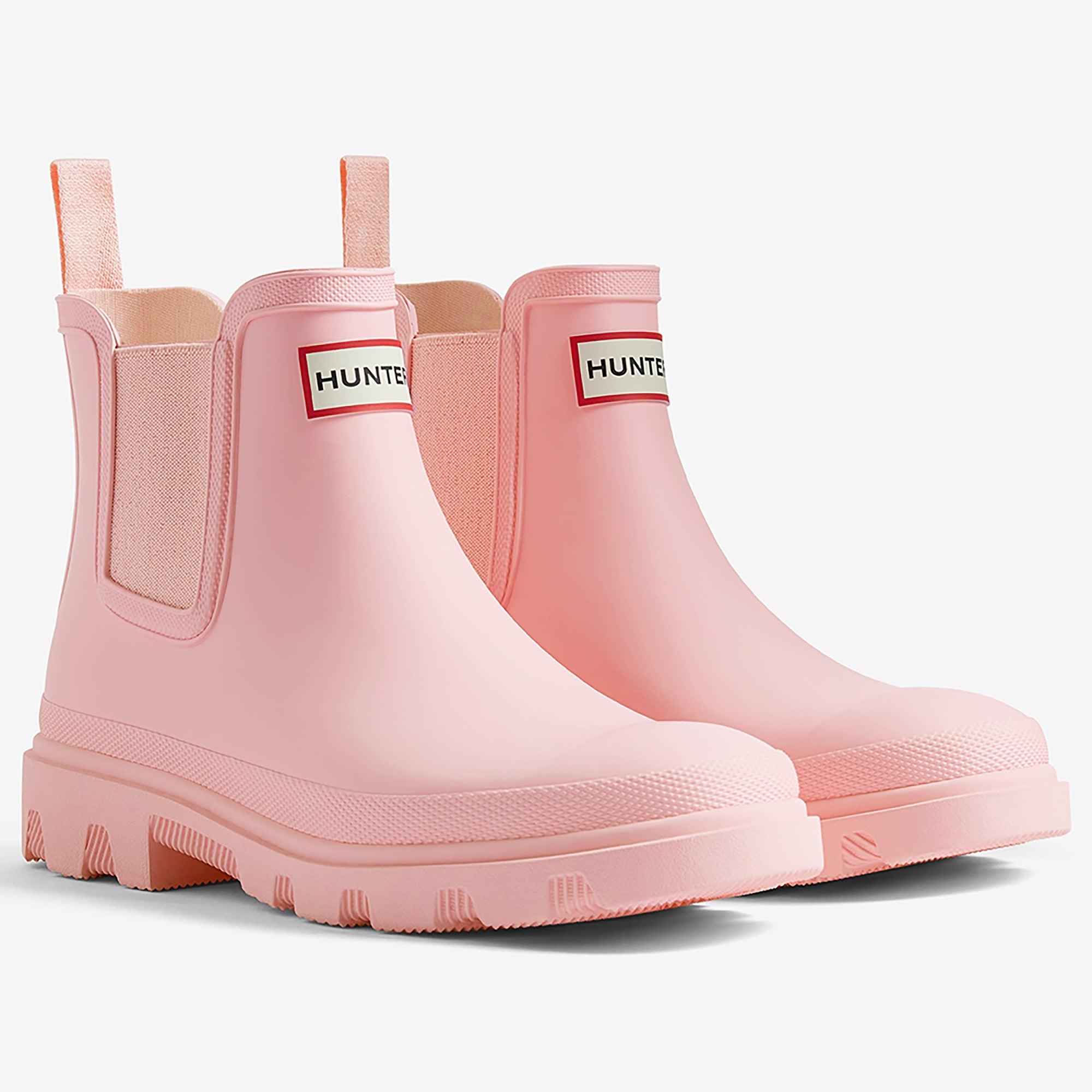 Product image 2 of 4 of Hunter Unisex Downpour Chelsea Boots - Parfait Pink