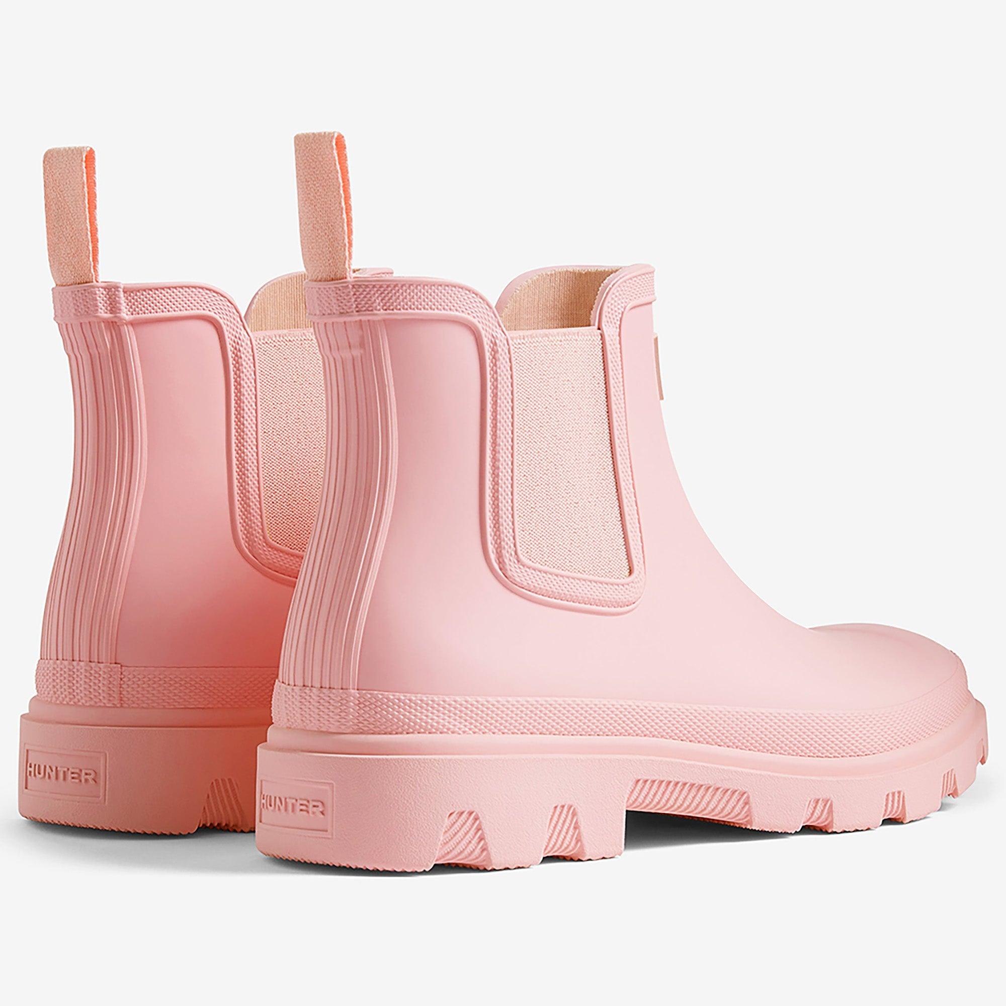 Product image 3 of 4 of Hunter Unisex Downpour Chelsea Boots - Parfait Pink