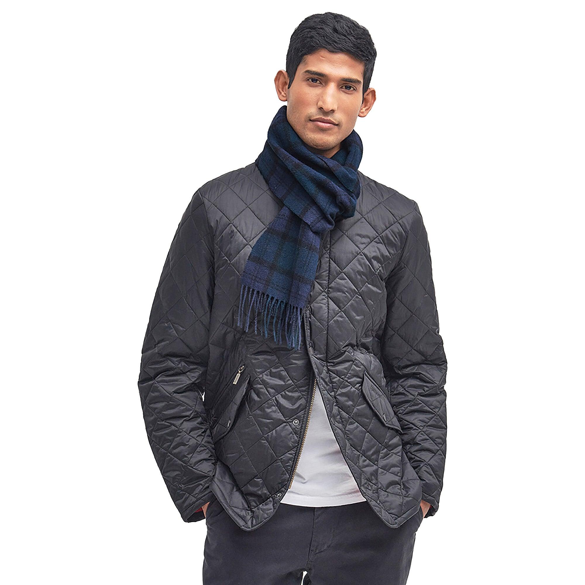 Product image 1 of 4 of Barbour Tartan Lambswool Scarf - Black Watch