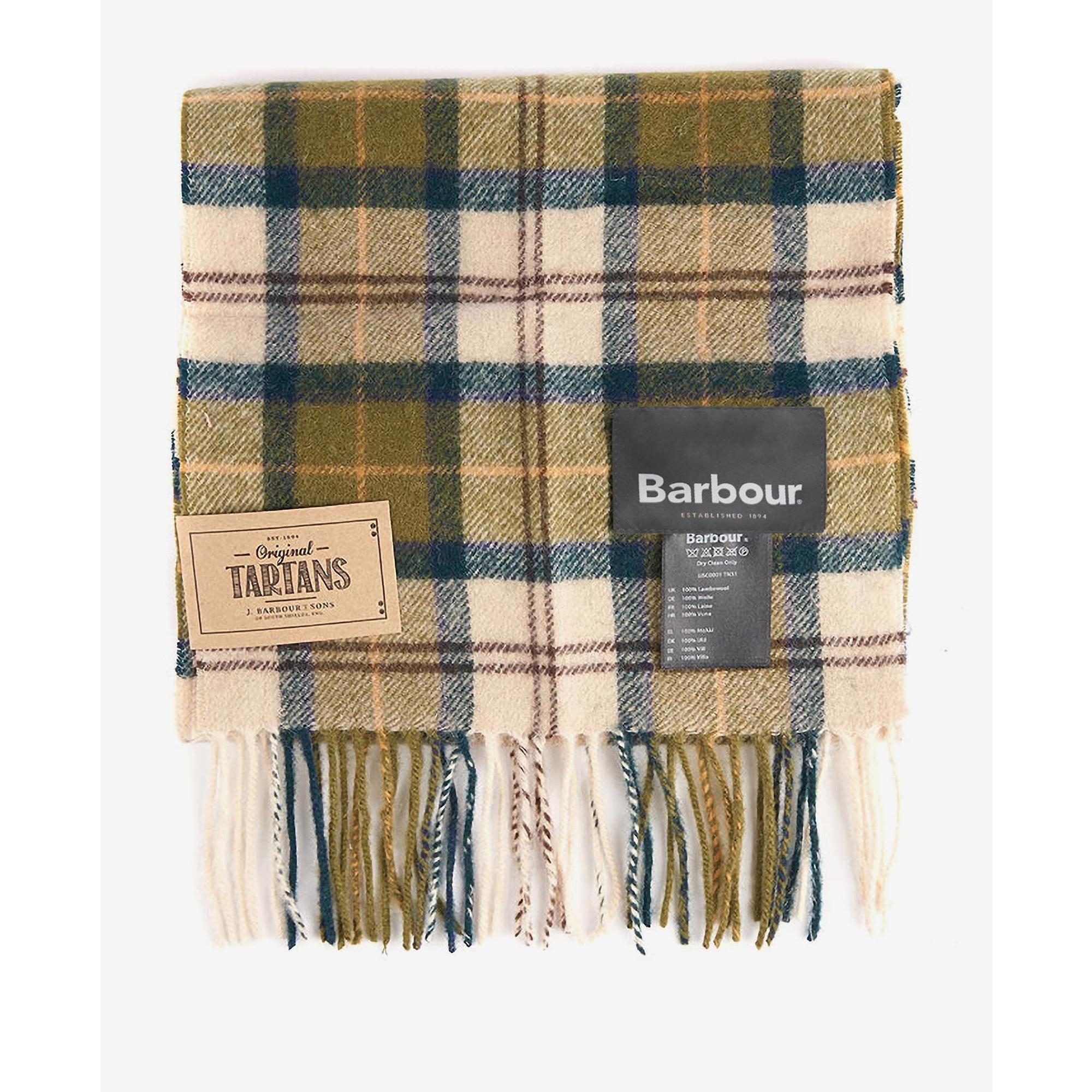 Product image 3 of 4 of Barbour Tartan Lambswool Scarf - Ancient