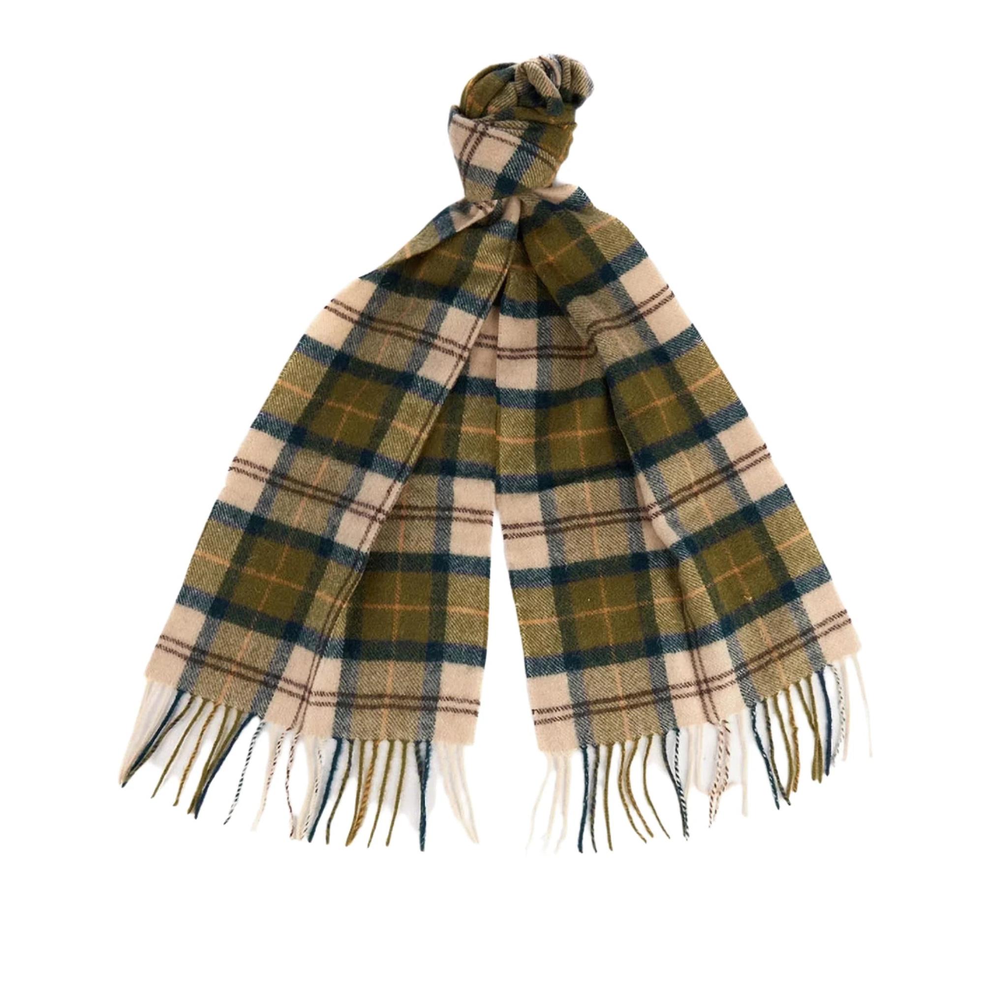 Product image 1 of 4 of Barbour Tartan Lambswool Scarf - Ancient