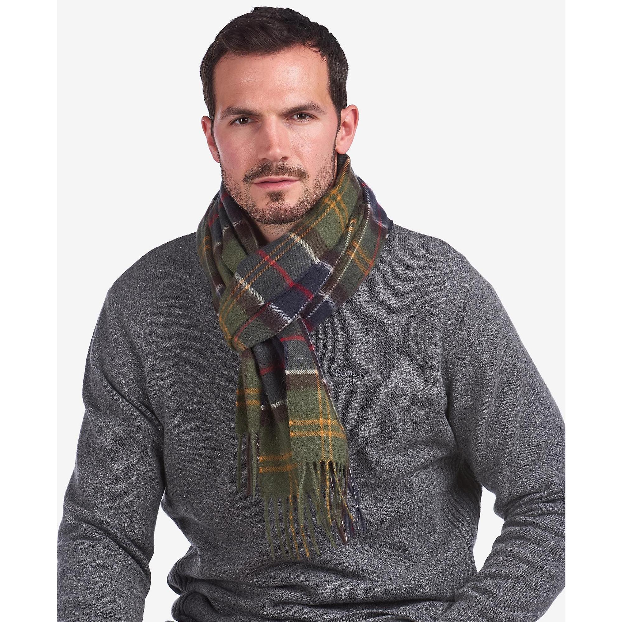 Product image 2 of 5 of Barbour Wool/Cashmere Tartan Scarf - Classic Tartan