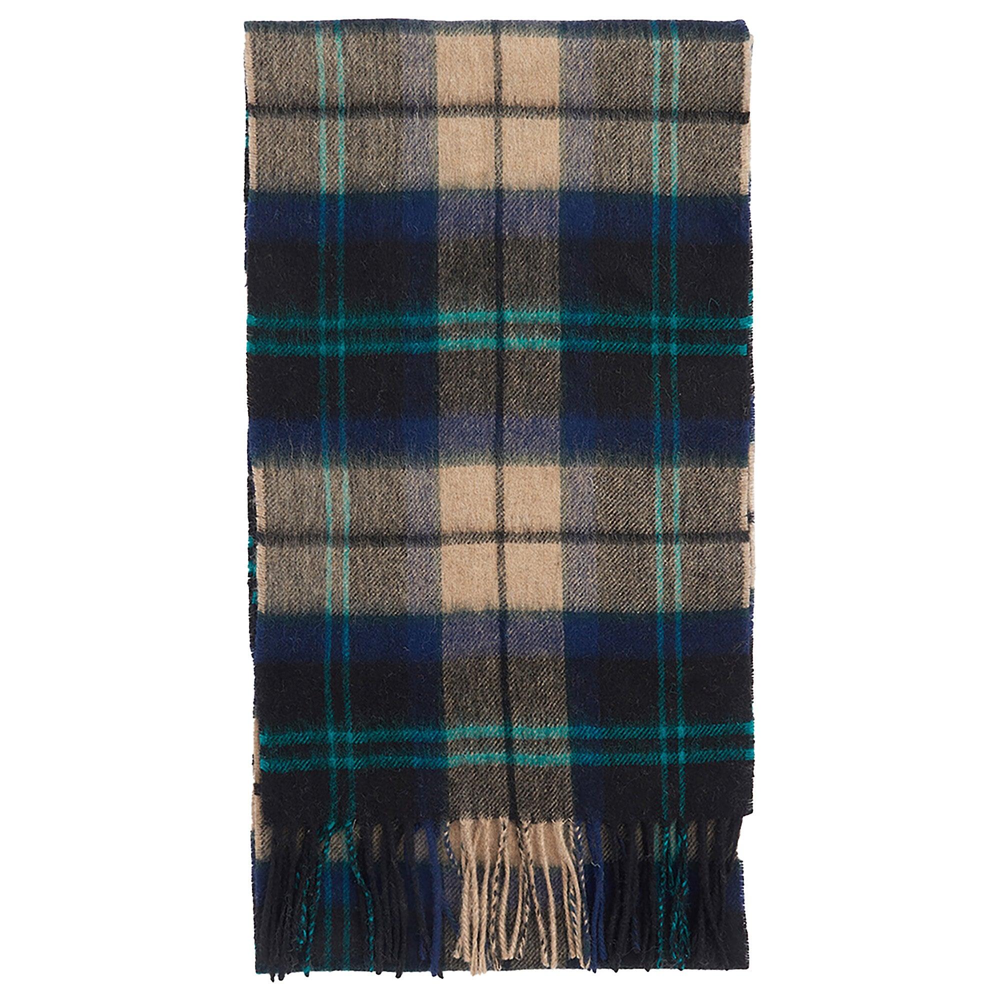 Product image 1 of 4 of Barbour Wool/Cashmere Tartan Scarf - Green Loch